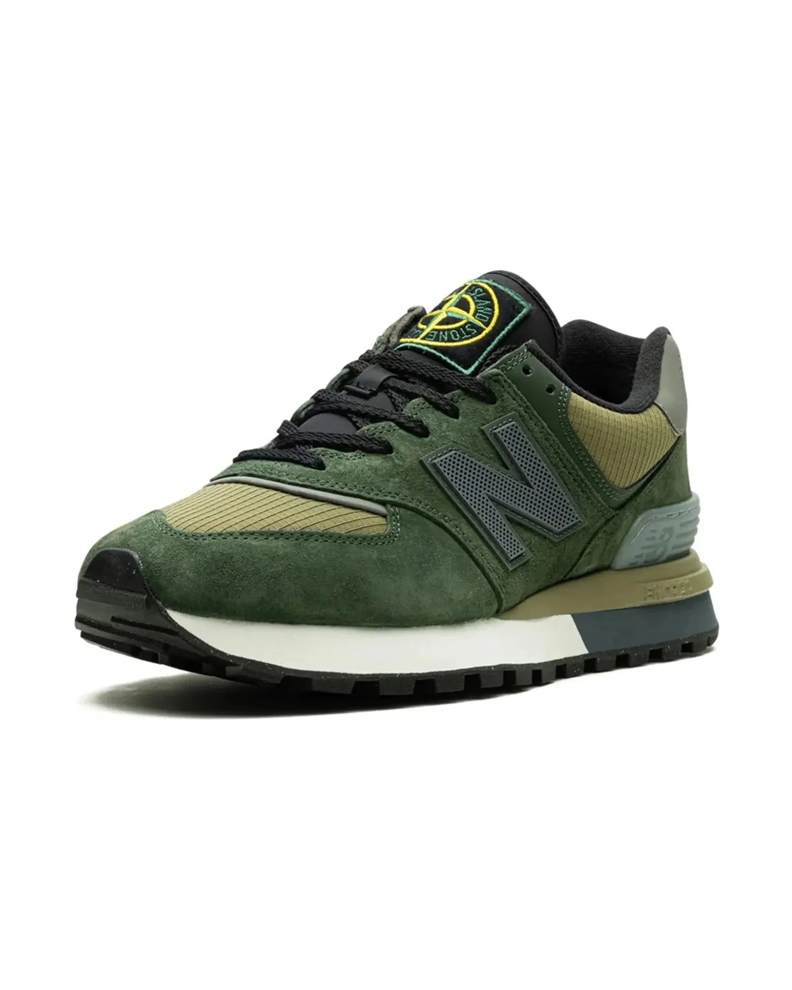 New Balance 574 Legacy Stone Island Dark Green
