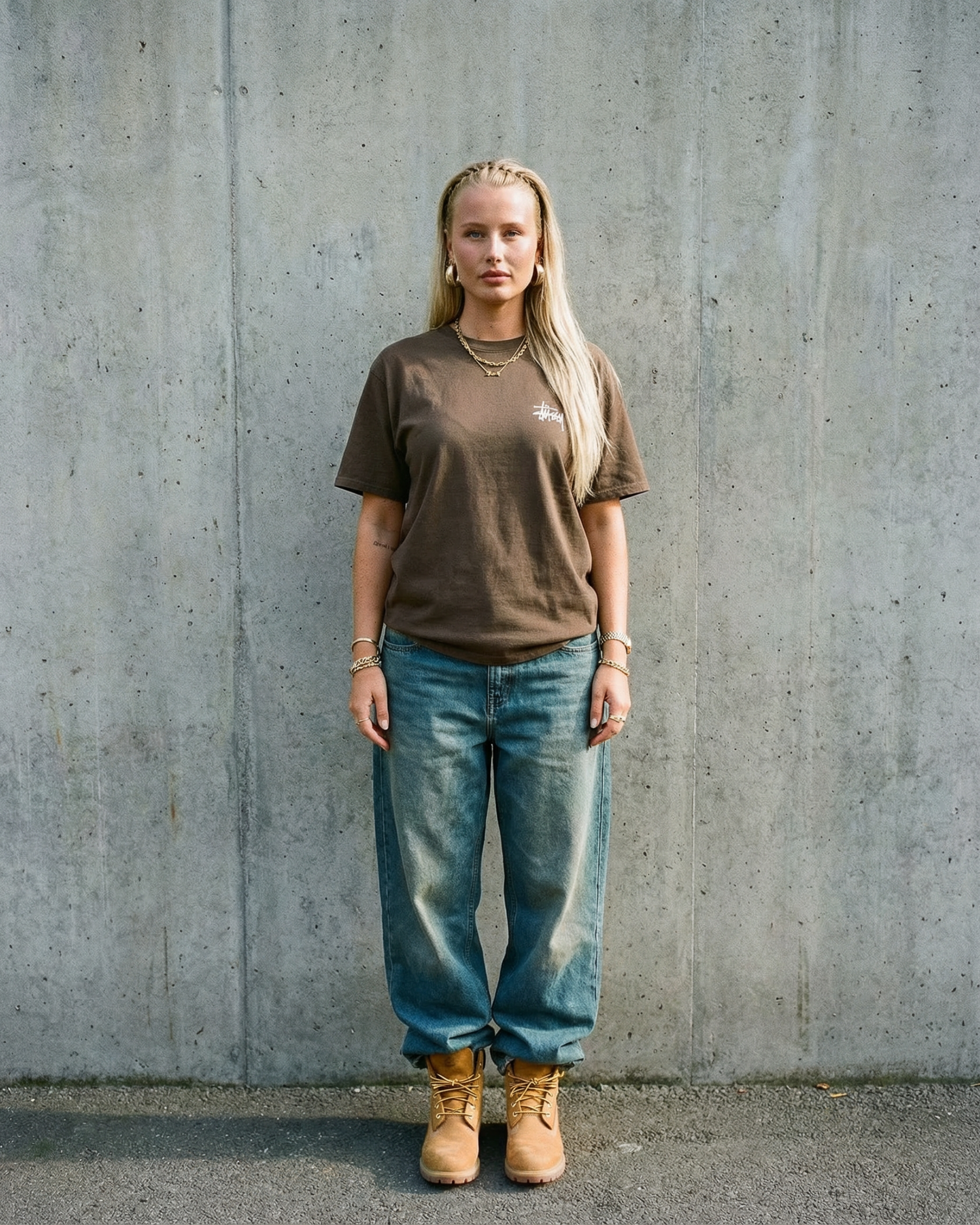 Stussy Basic Tee Coffee