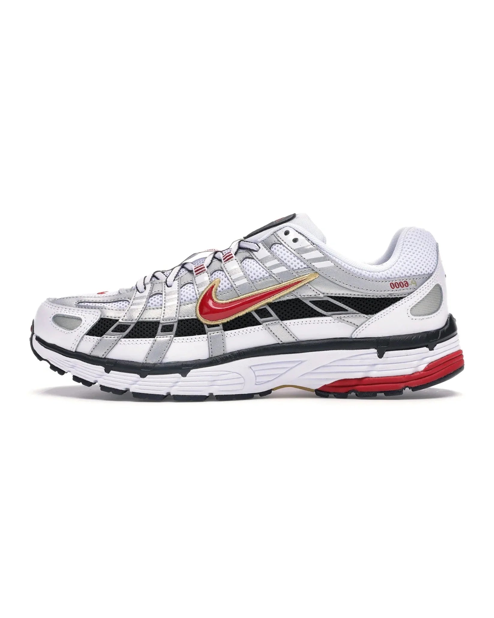 Nike P-6000 White Gold Red (Women's)