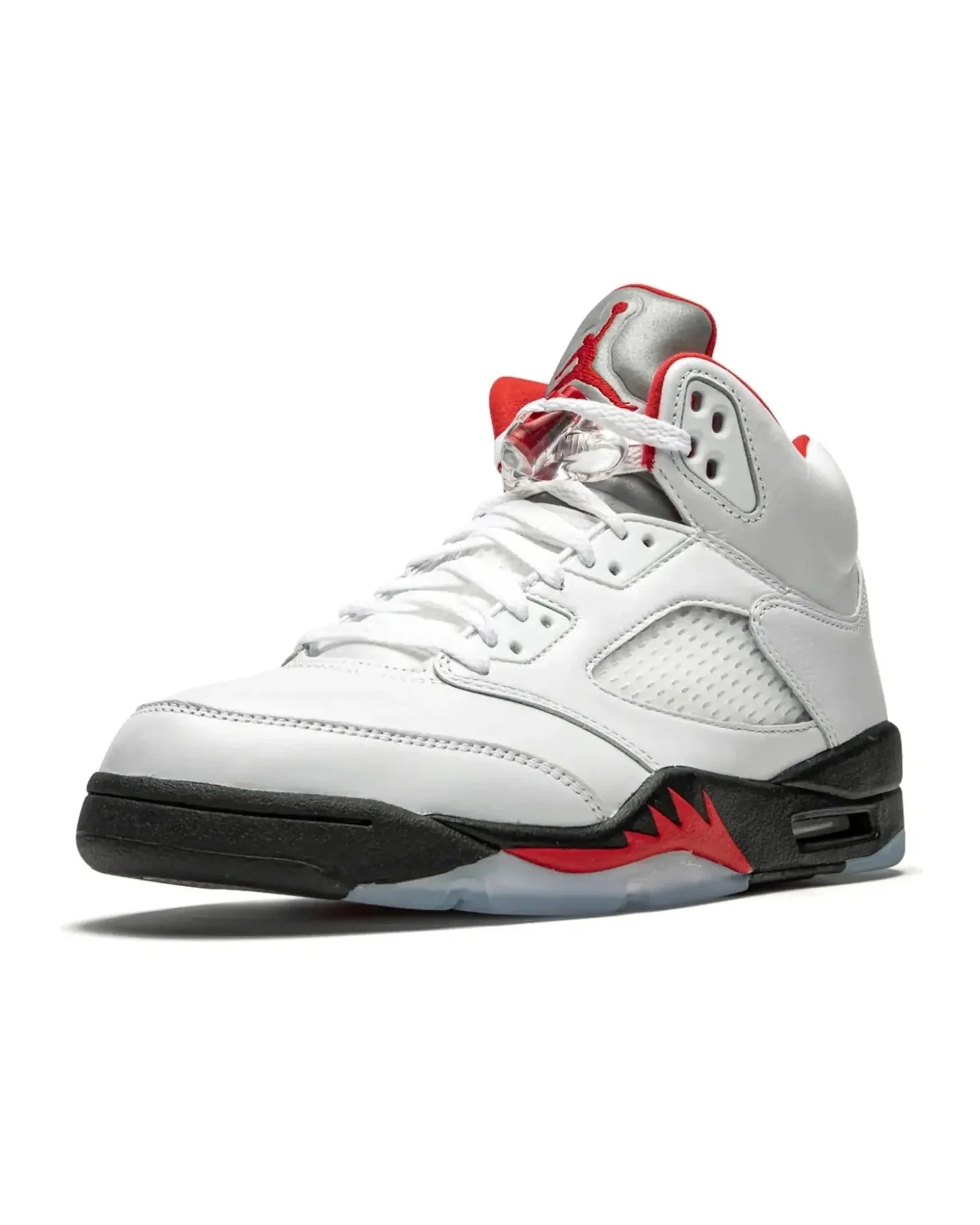 Nike Air Jordan 5 Retro "Fire Red Silver Tongue" - street-bill.dk