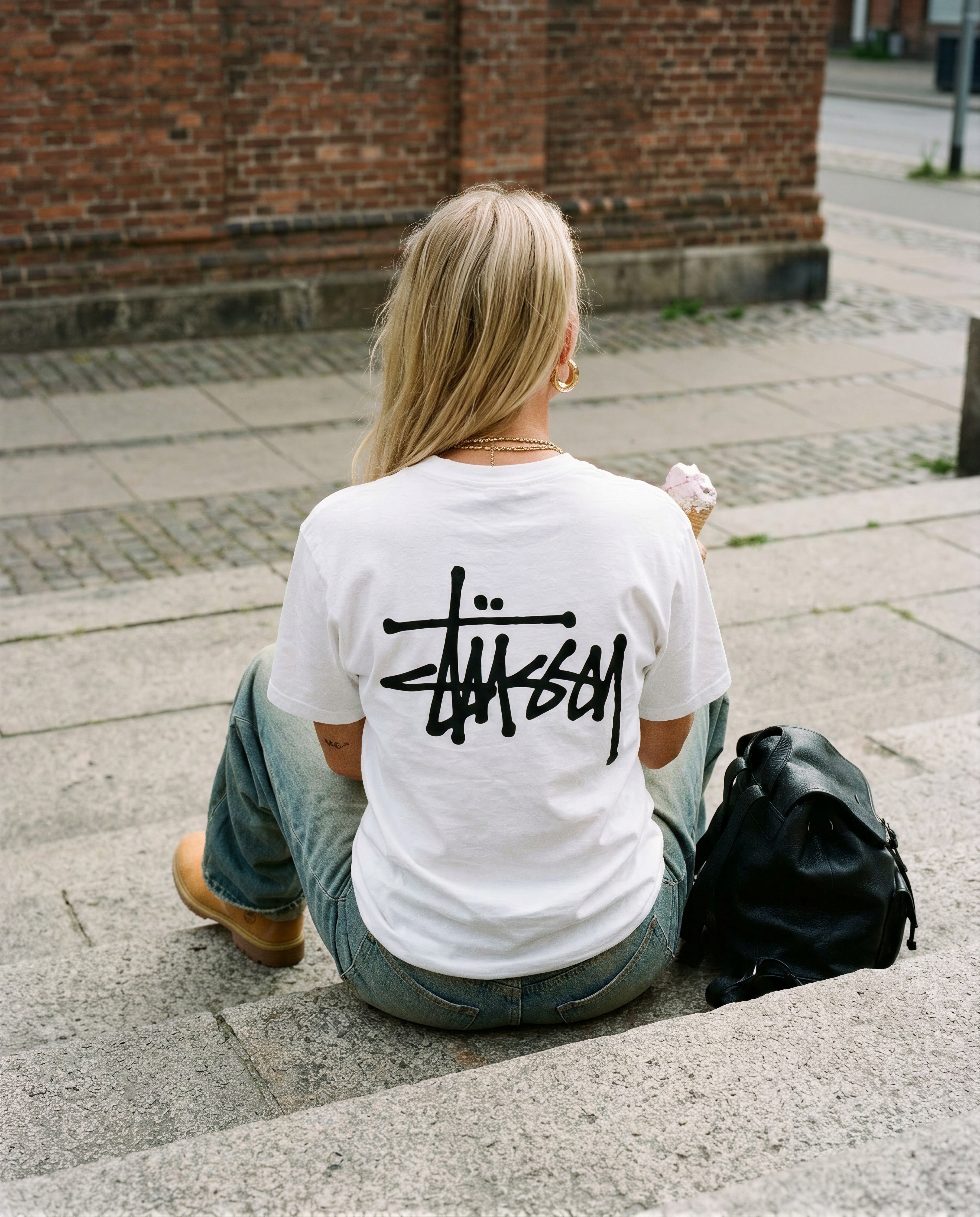 Stussy Basic Tee White