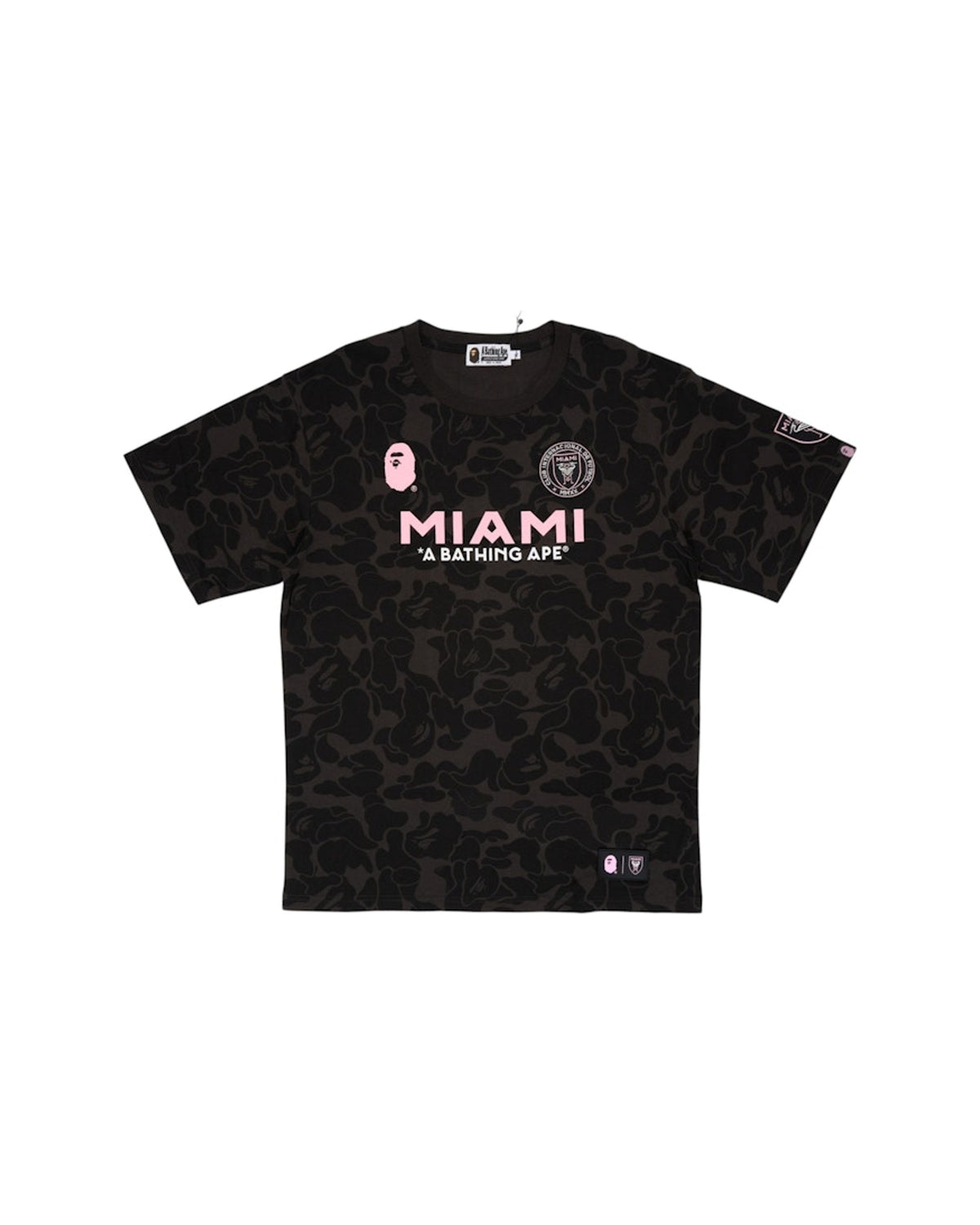 BAPE x Inter Miami CF Camo Tee Black