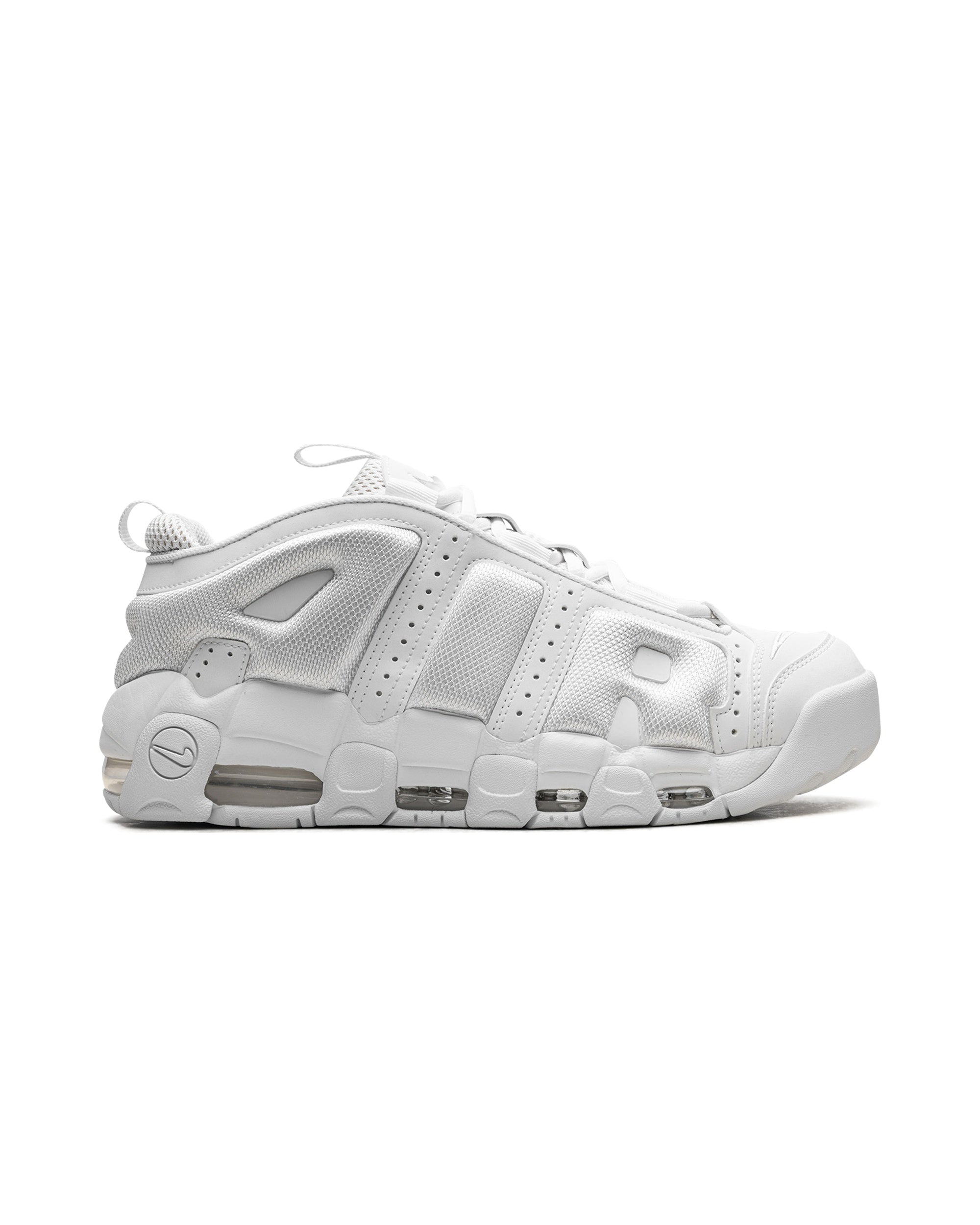 Nike Air More Uptempo Low Triple White