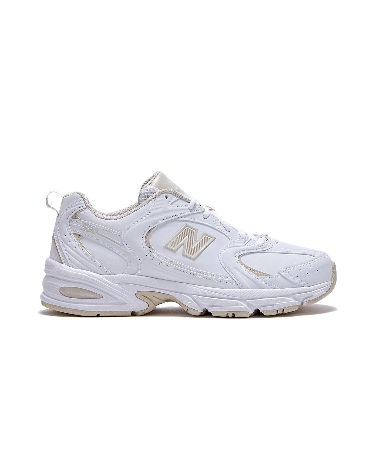 New Balance 530 White Calm Taupe