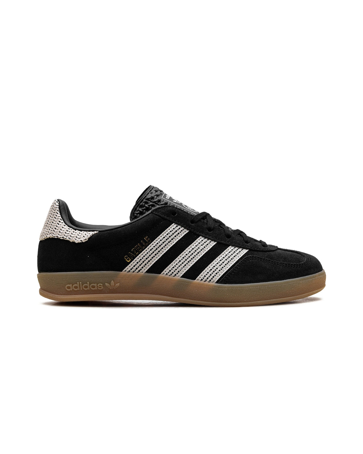 adidas Gazelle Indoor Core Black Wonder White (Women's)