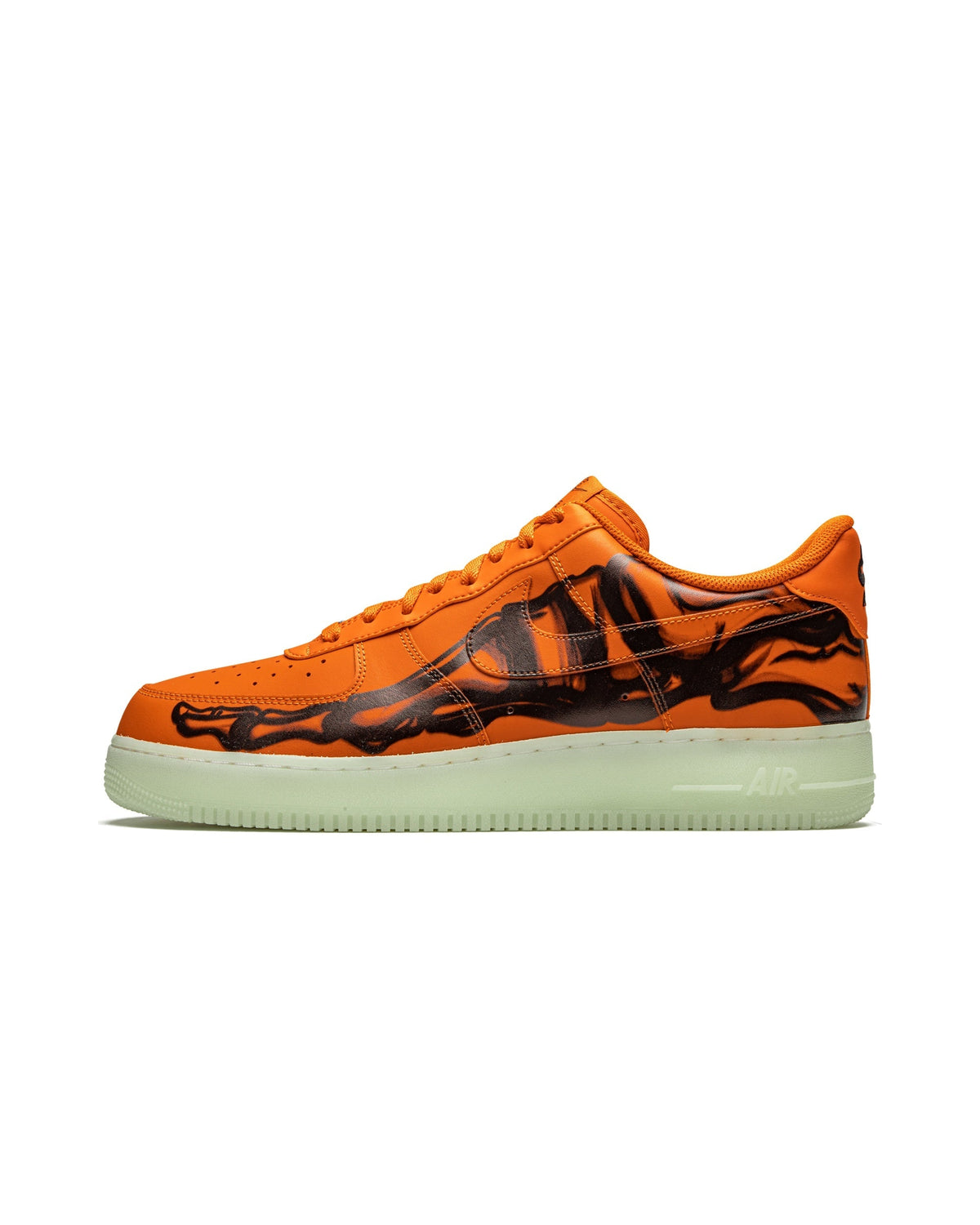 Nike Air Force 1 Low Orange Skeleton Halloween (2020)
