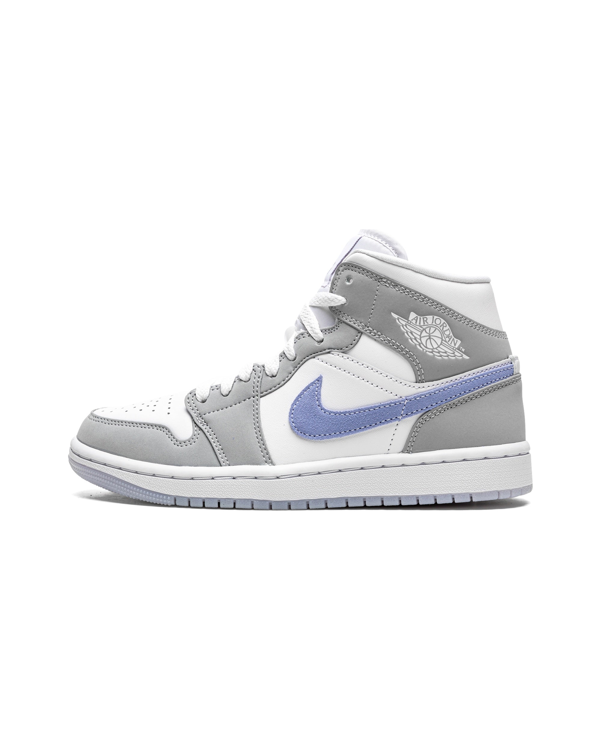 Jordan 1 Mid Wolf Grey Aluminum (Women's)