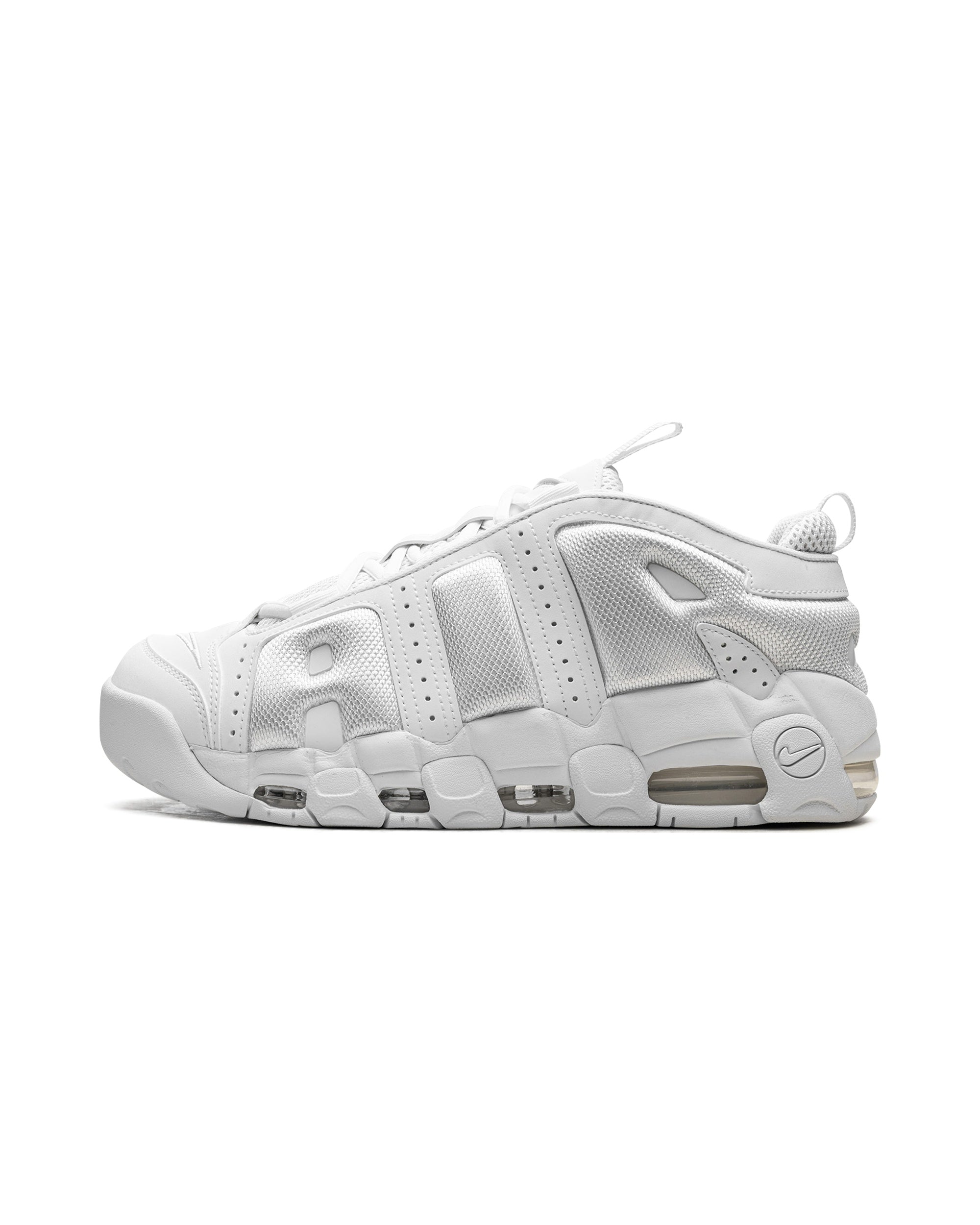 Nike Air More Uptempo Low Triple White