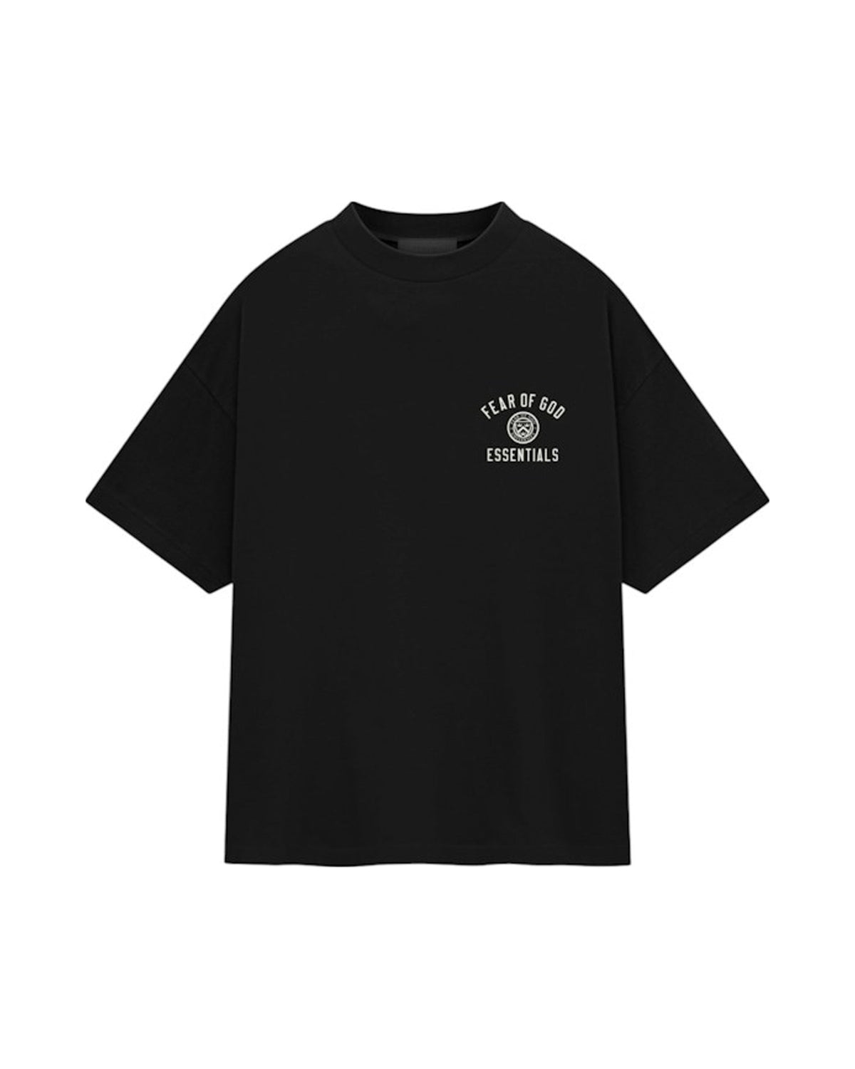 Fear of God Essentials Jersey Crewneck Tee (FW24) Black