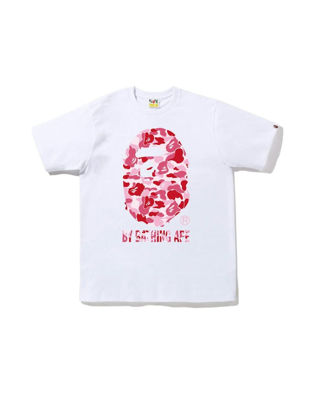 BAPE ABC Camo By Bathing Ape Tee White/Pink