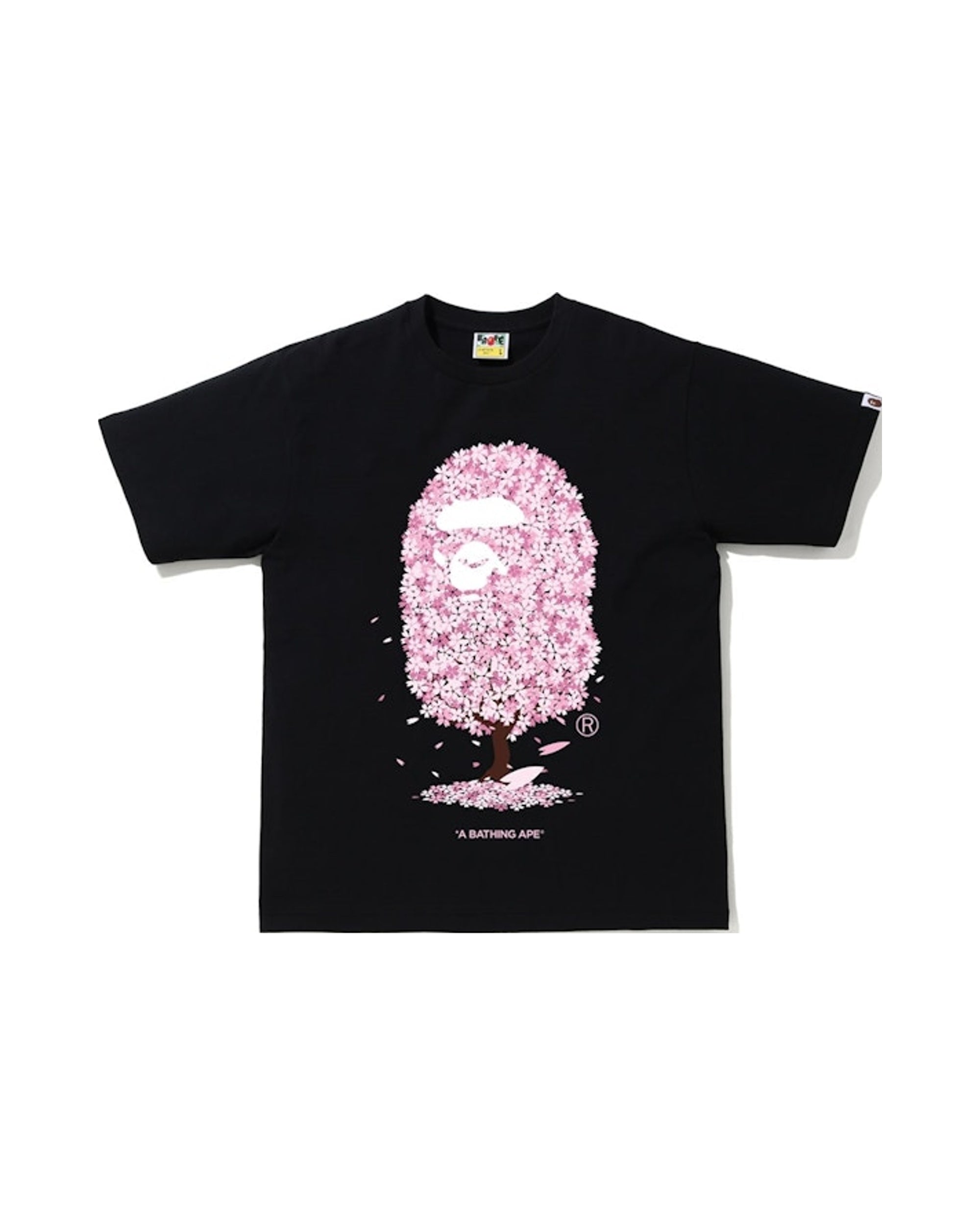 BAPE Sakura Tree Tee Black