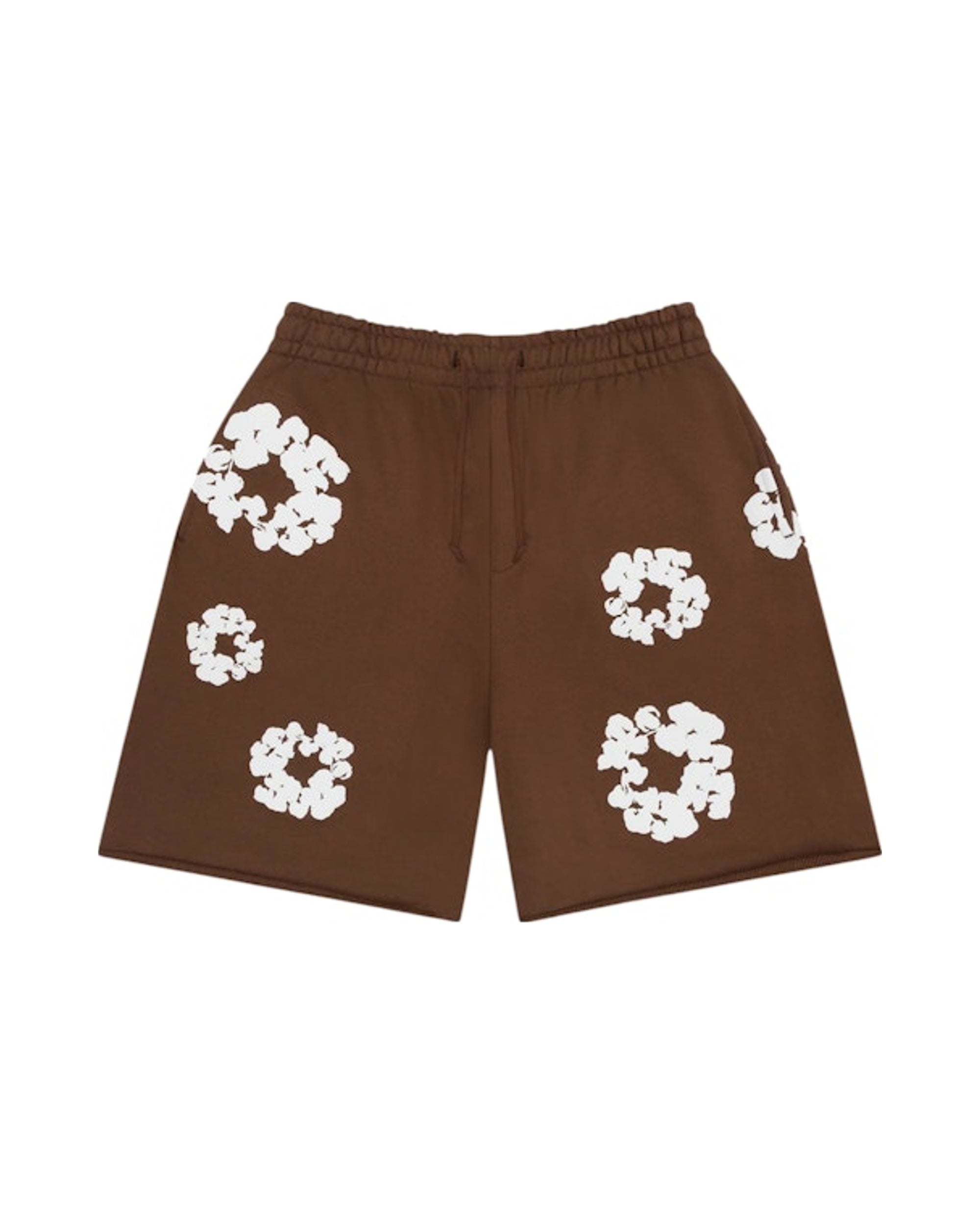 Denim Tears Cotton Wreath Sweatshorts Brown