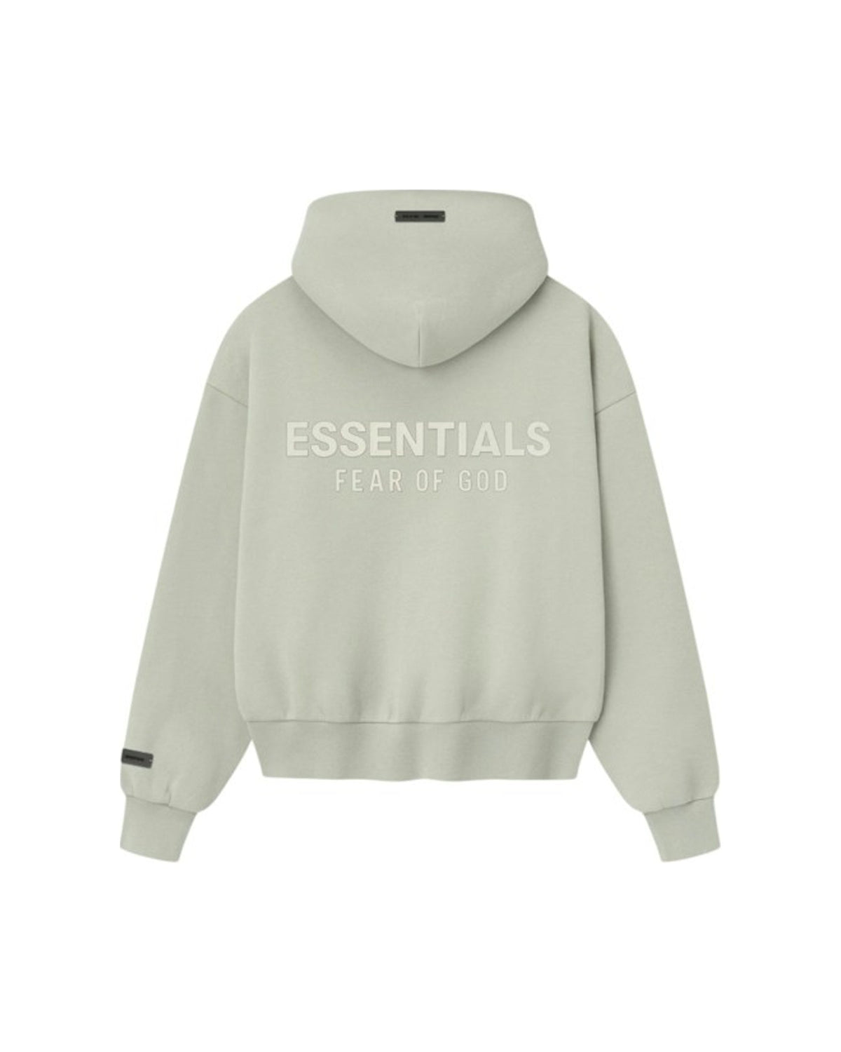 Fear of God Essentials Womens Classic Fleece Zip-Up Hoodie Abbey Stone