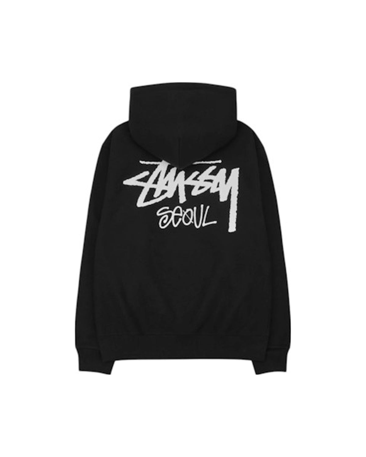 Stussy Stock Seoul Exclusive Hoodie Black