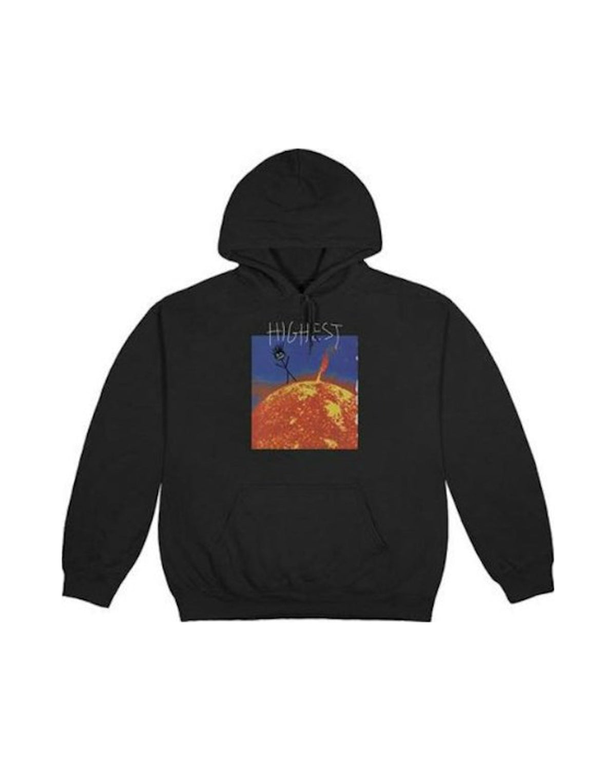 Travis Scott Highest In The Room Sun Hoodie Black