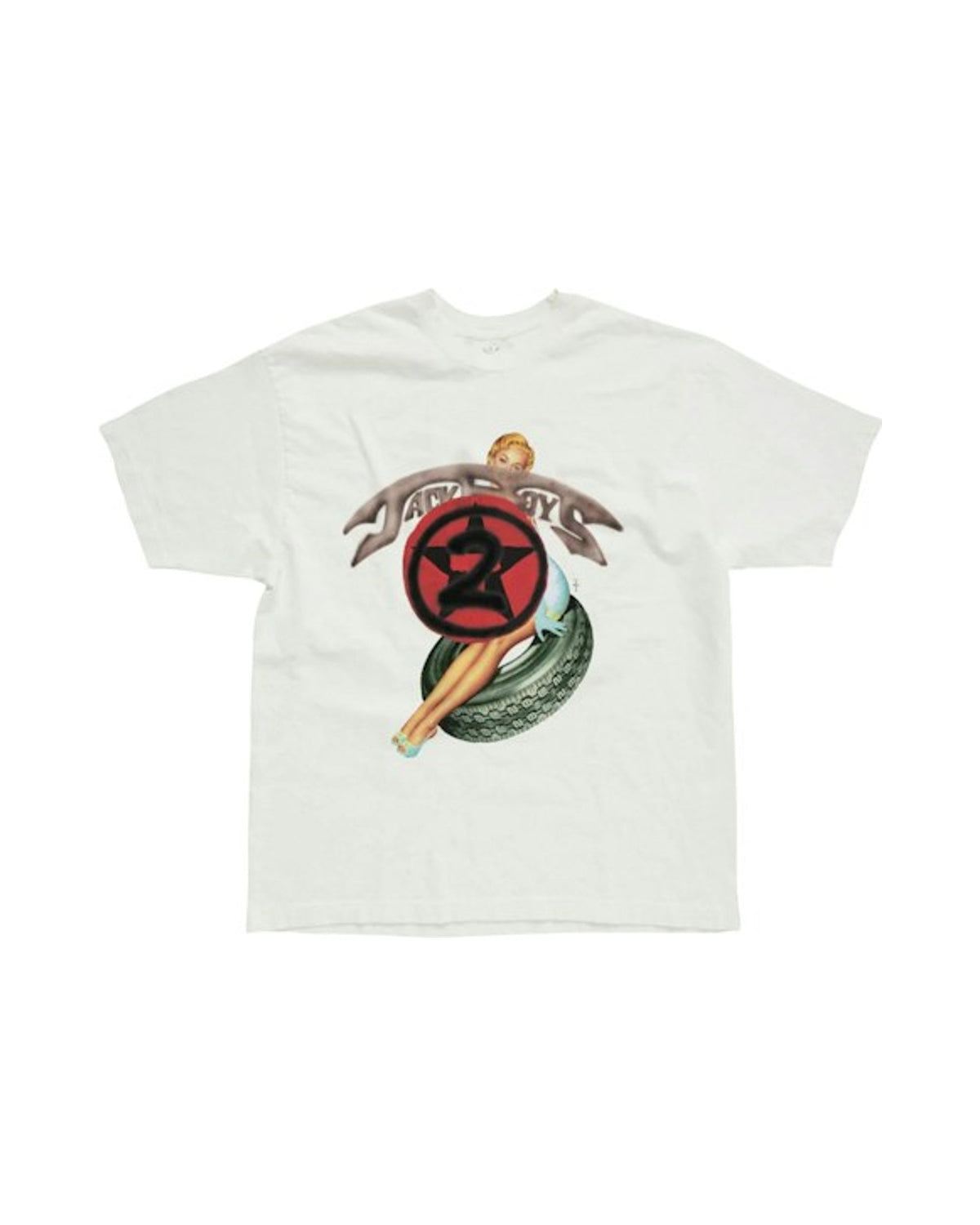 Travis Scott Jackboys 2 C1 T-shirt White