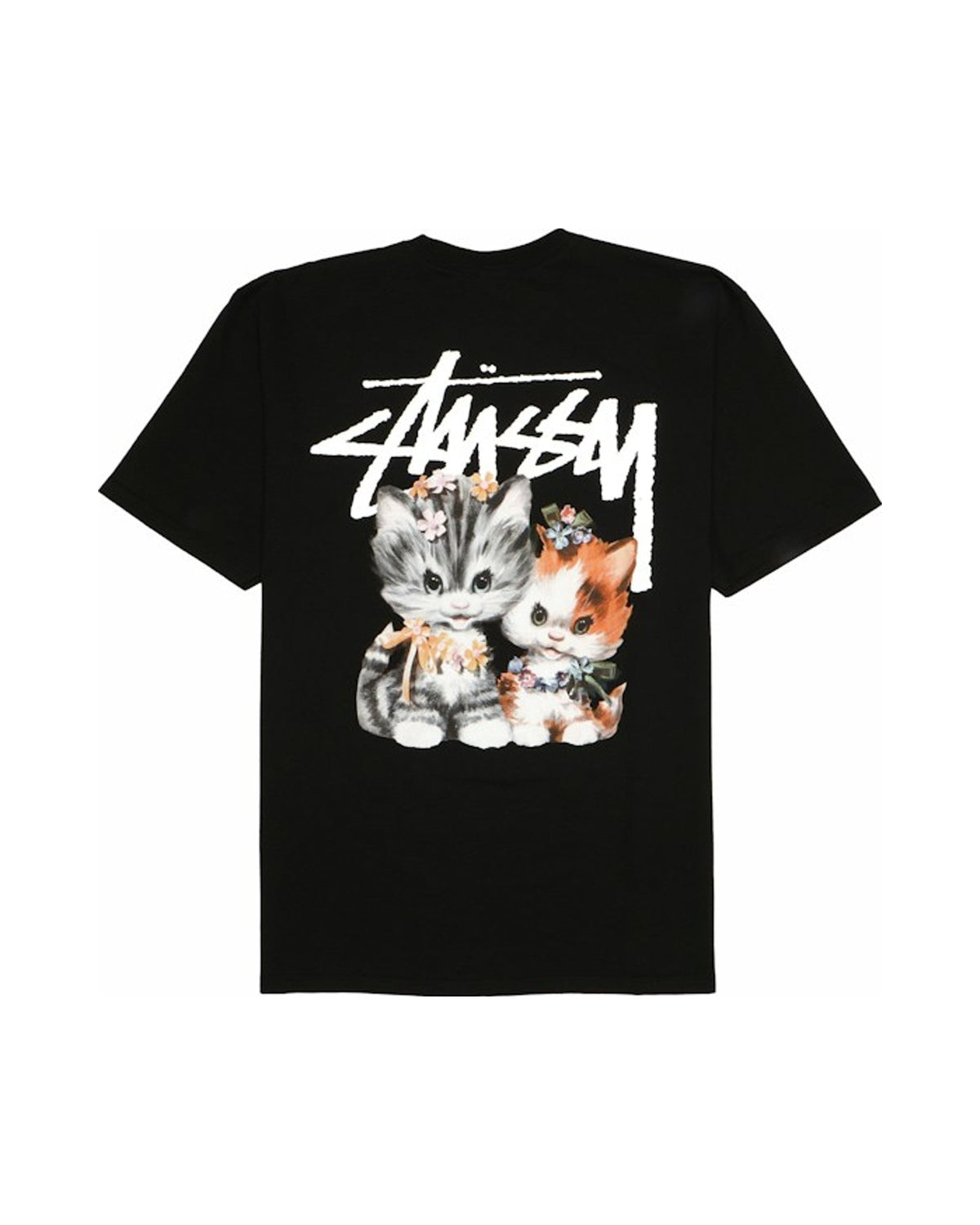 Stussy Kittens Tee Black