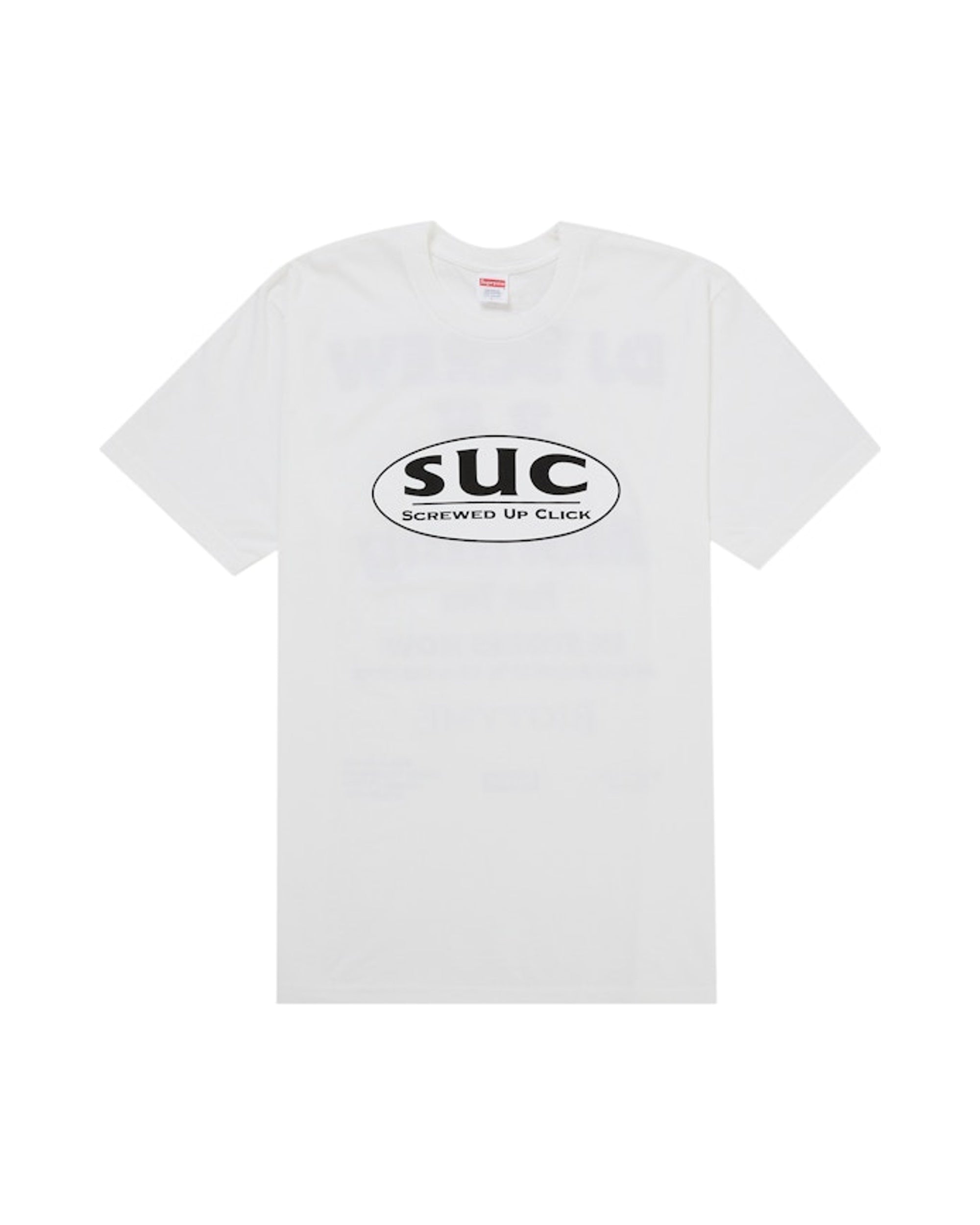 Supreme DJ Screw SUC Tee White
