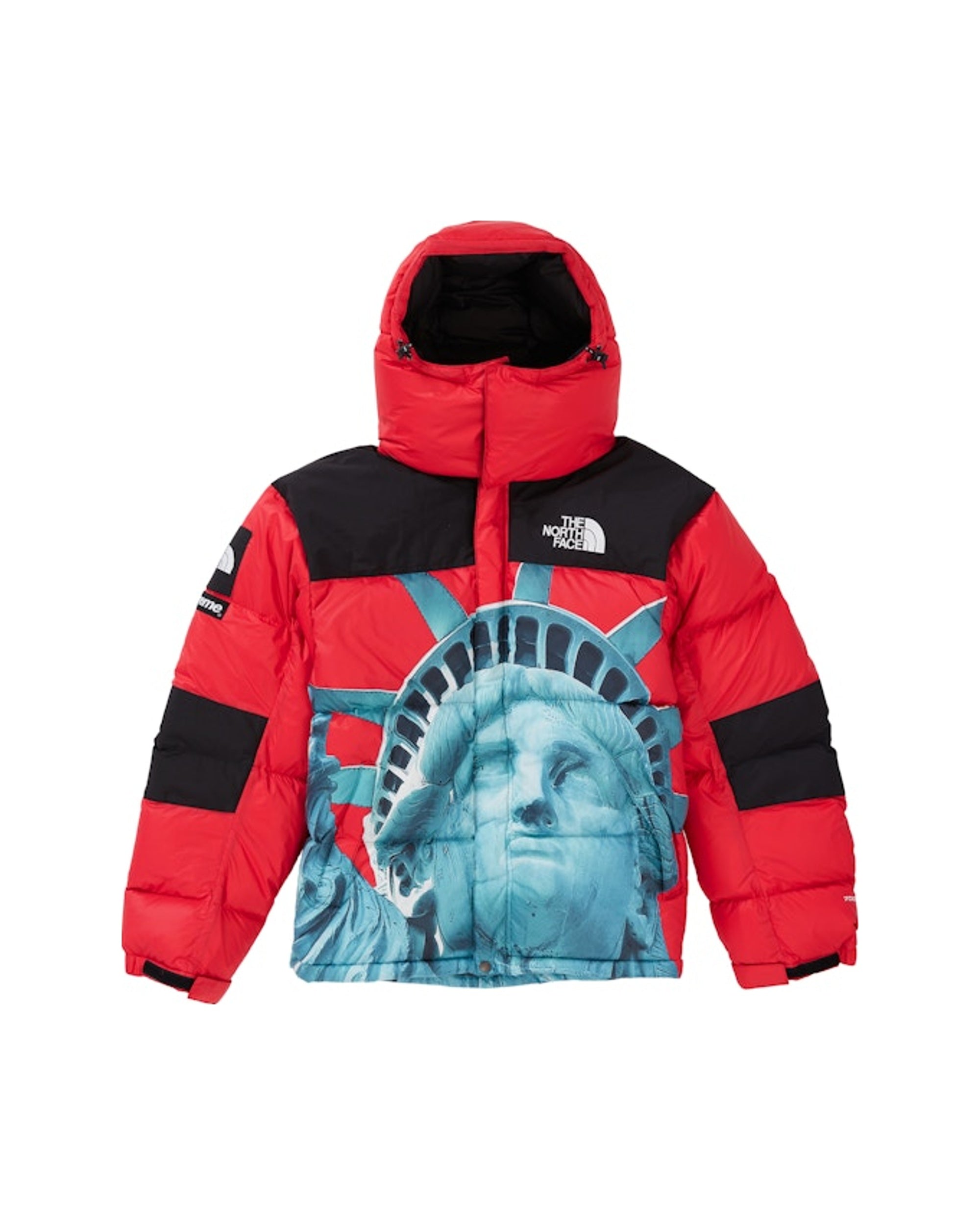 Supreme The North Face Statue of Liberty Baltoro Jacket Red