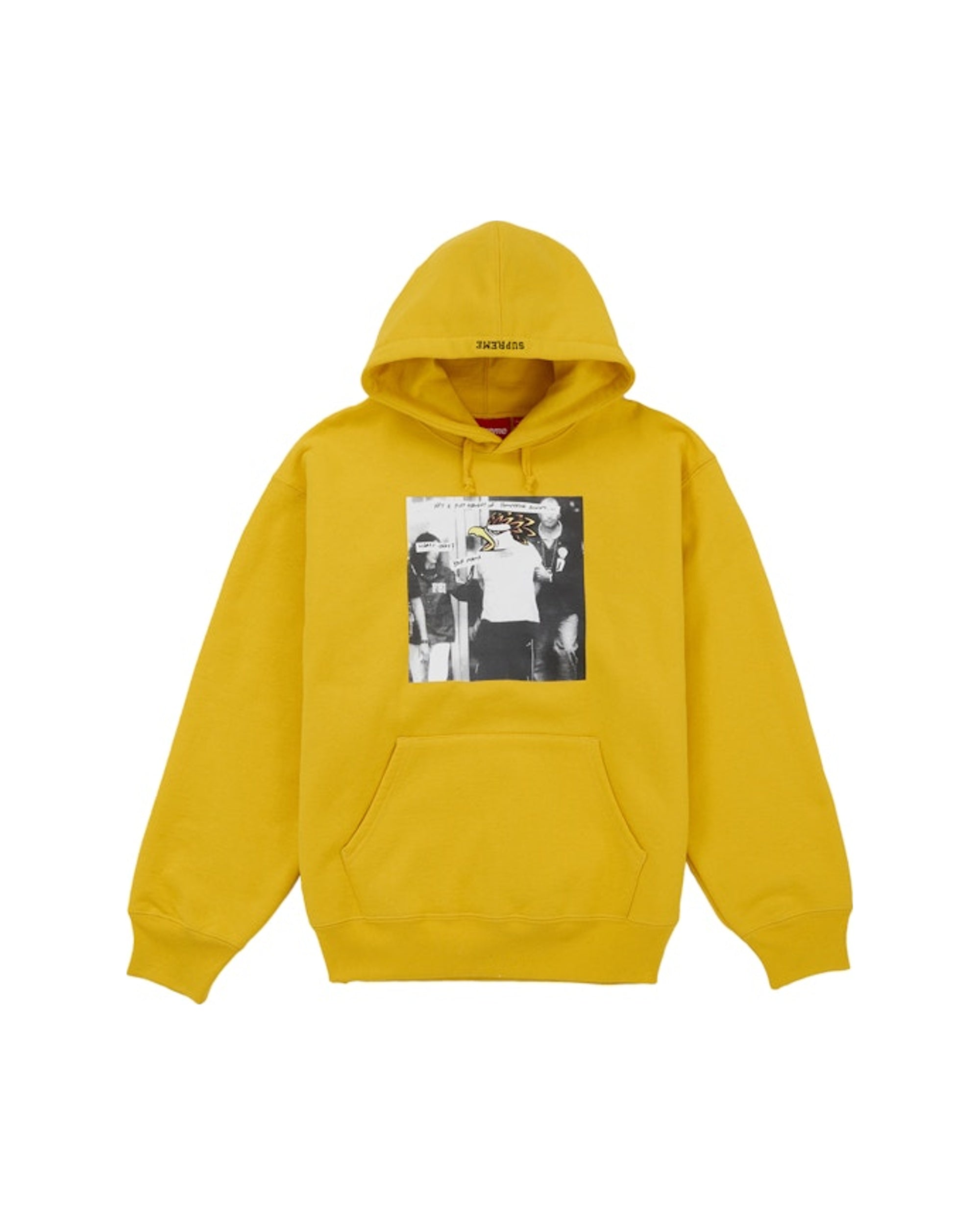 Supreme ANTIHERO Hooded Sweatshirt (FW25) Yellow