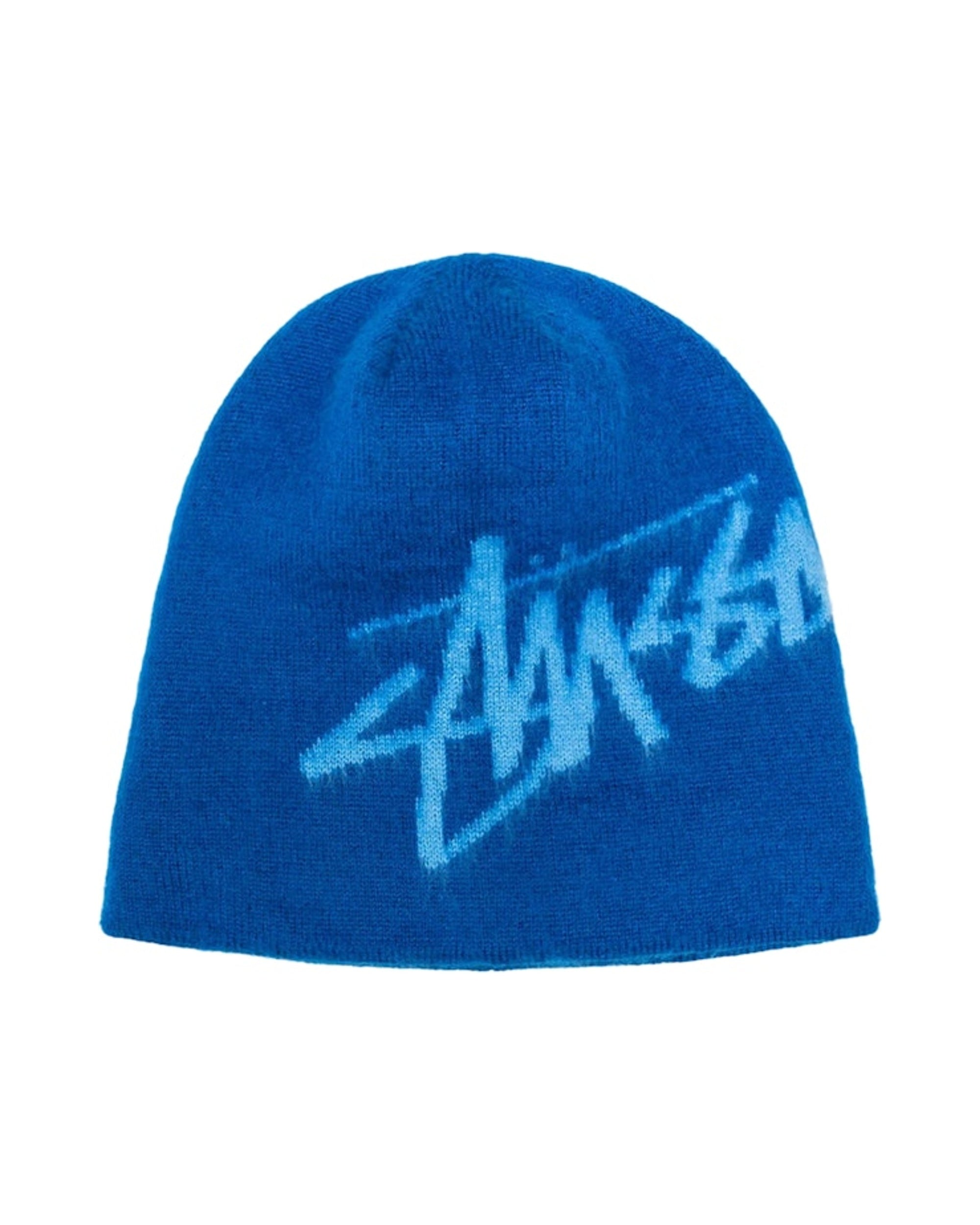 Stussy Brushed Out Stock Skullcap Blue
