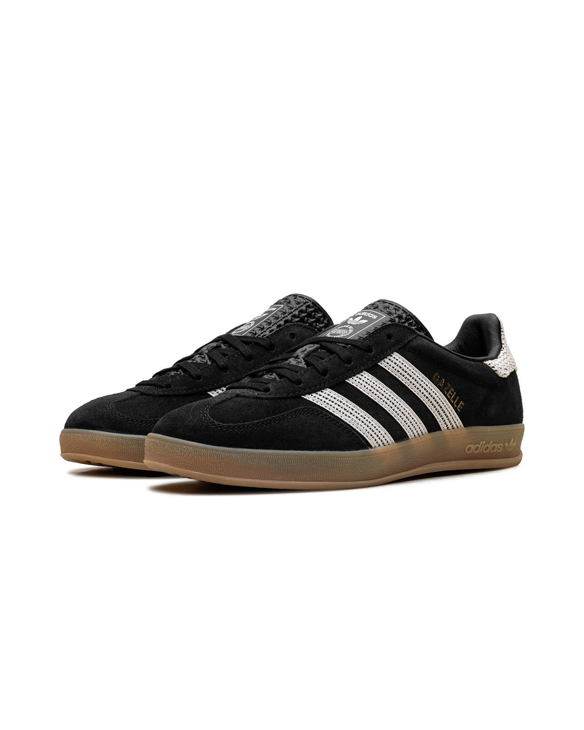 adidas Gazelle Indoor Core Black Wonder White (Women's)