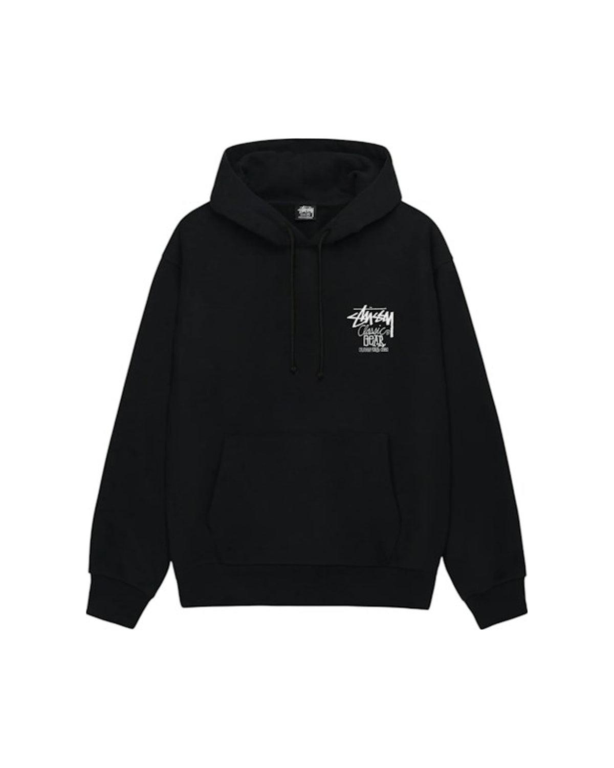 Stussy Classic Gear Hoodie Black