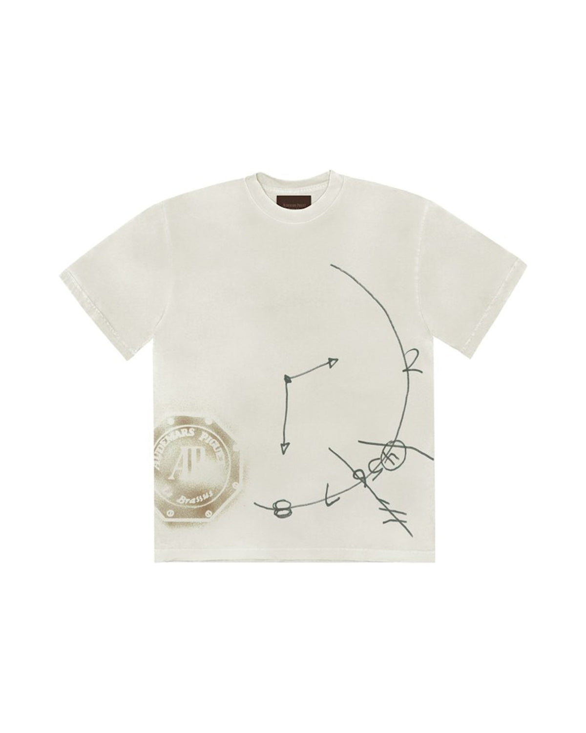 Travis Scott CJ x Audemars Piguet Time Zones Tee White