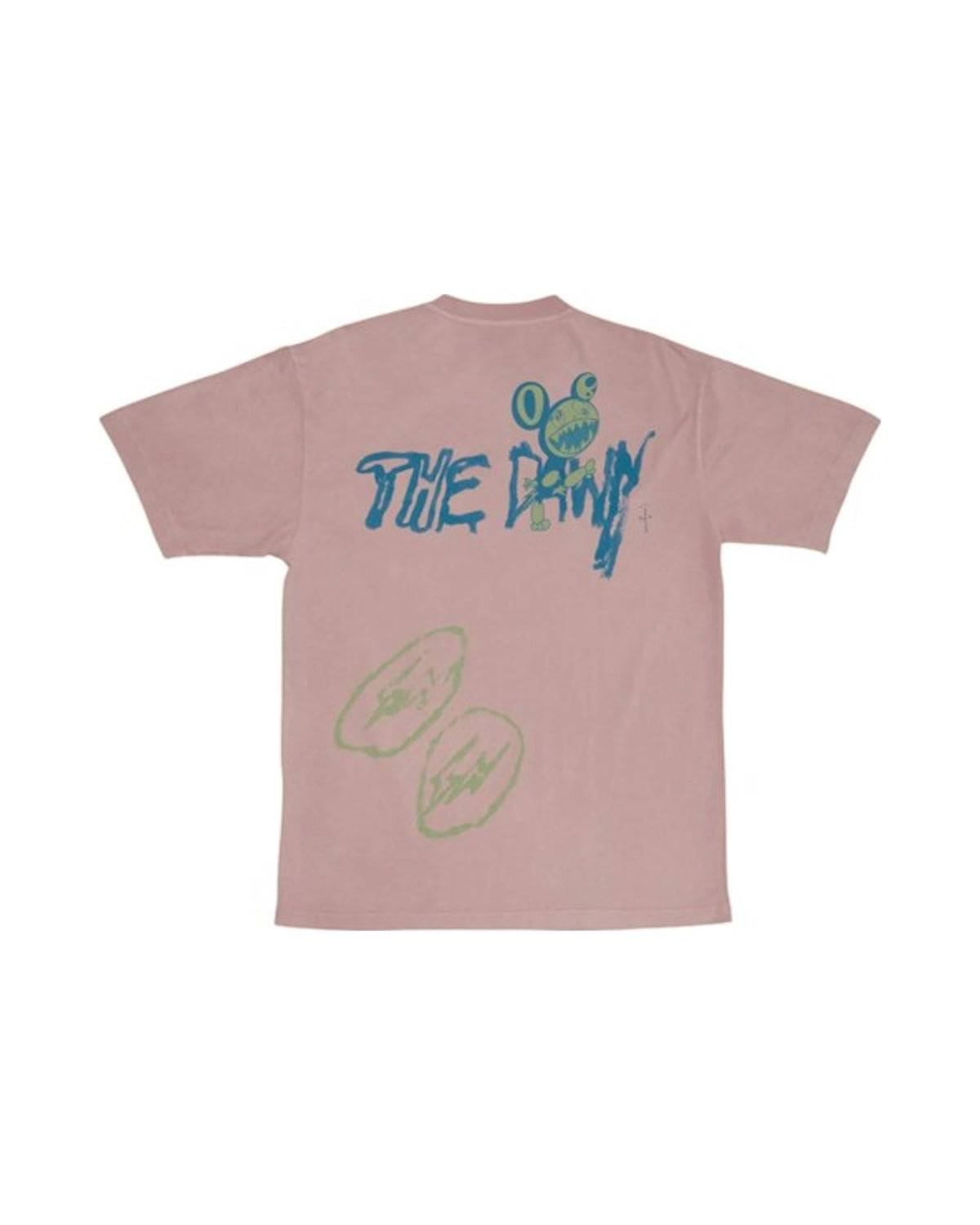 Travis Scott Cactus Jack x Fragment x Takashi Murakami The Dawn Tee Pink