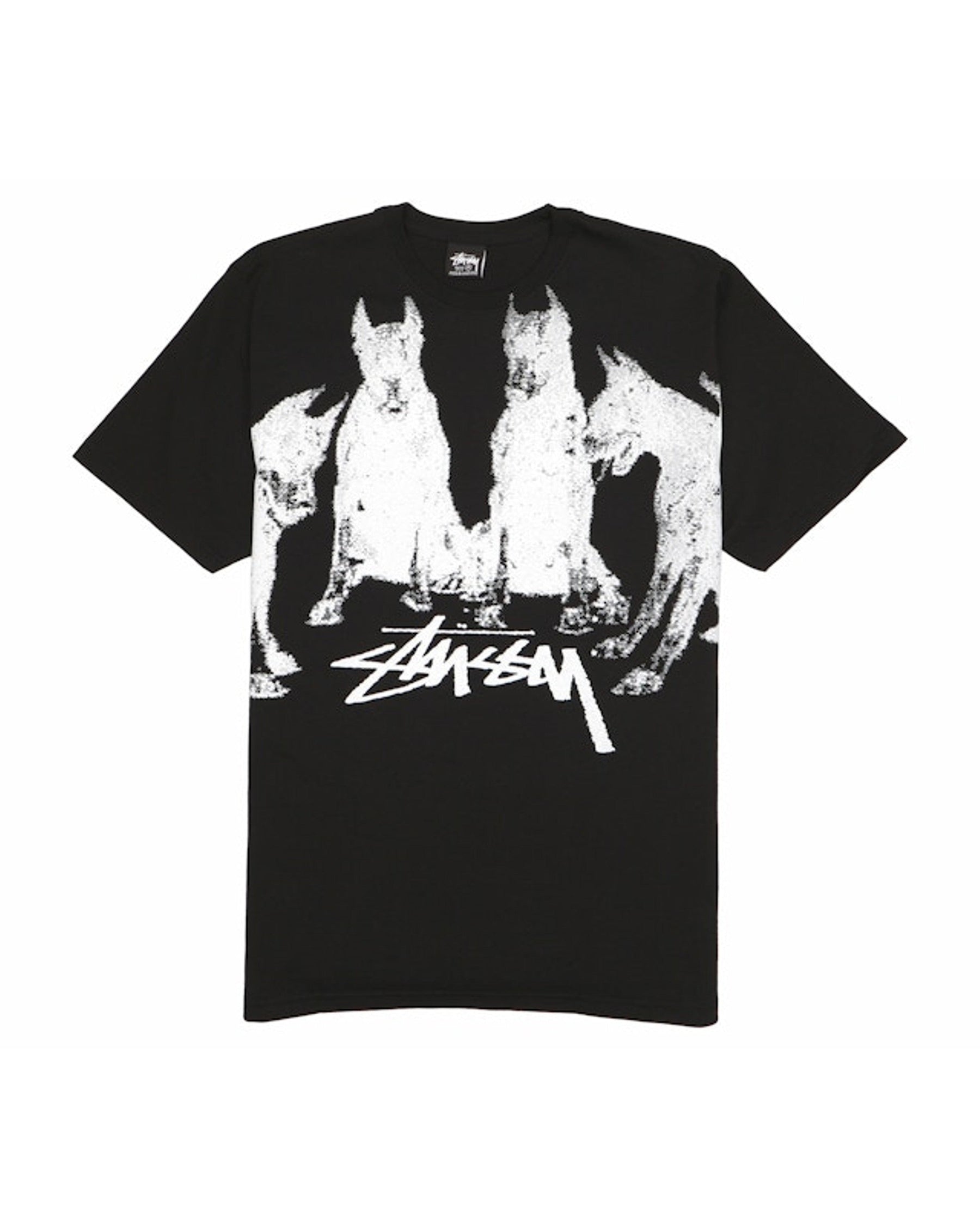 Stussy Doberman Tee Black