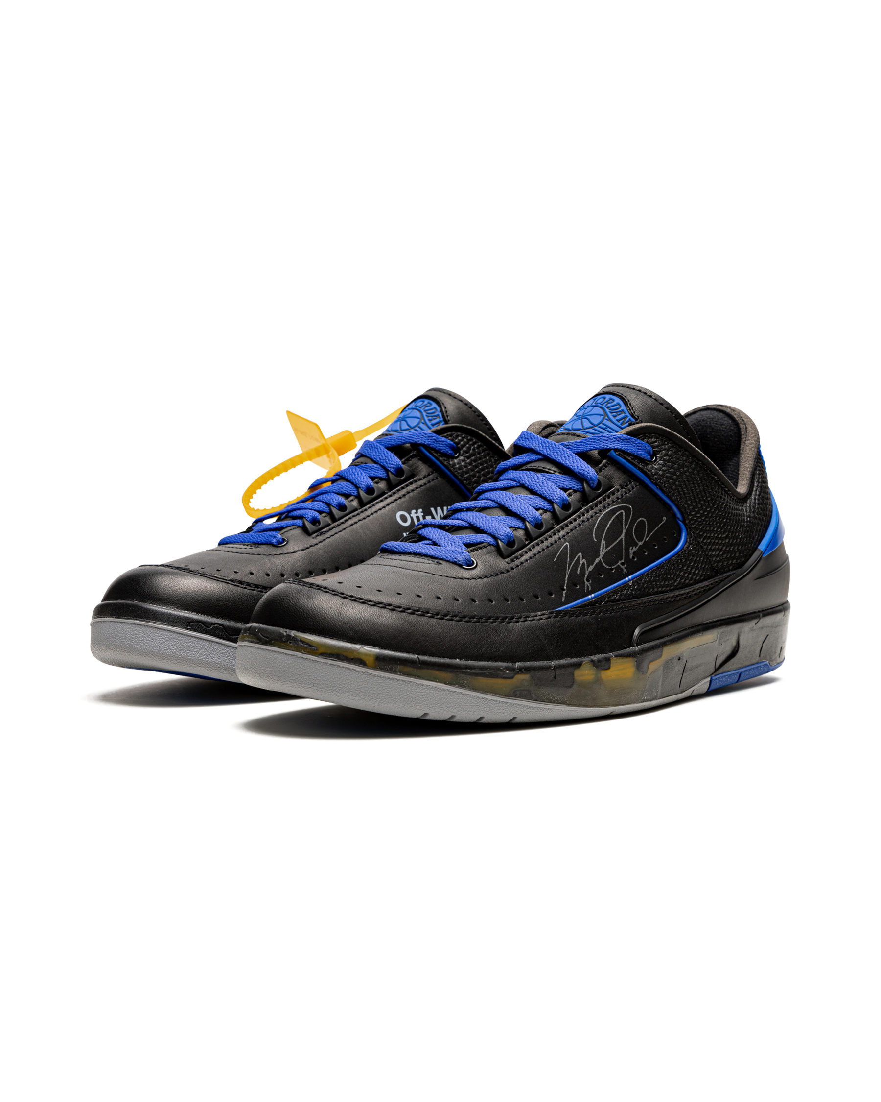 Jordan 2 Retro Low SP Off-White Black Blue