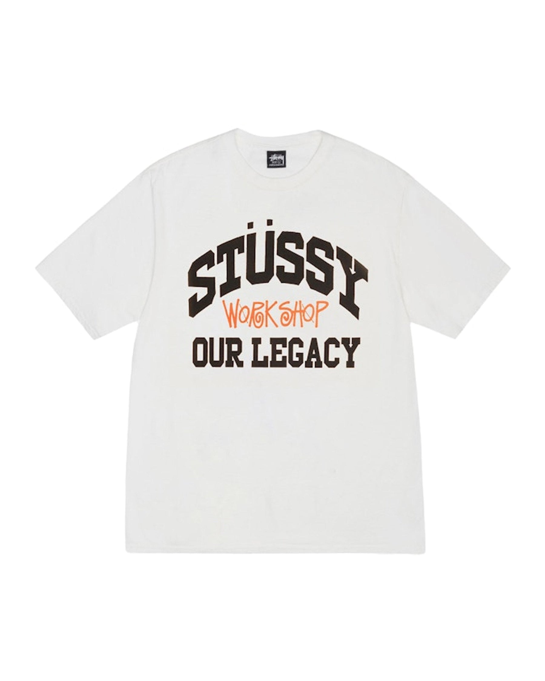 Stussy x Our Legacy Work Shop Collegiate Pigment Dyed Tee Natural