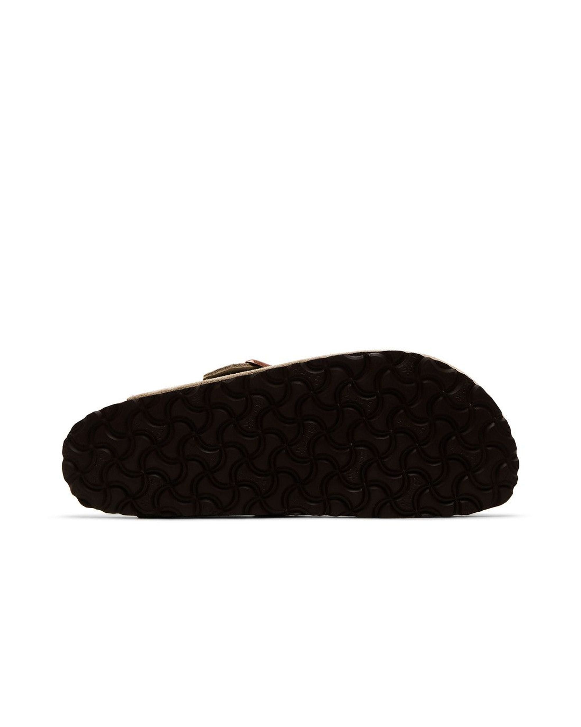 Birkenstock Boston Soft Footbed Suede Taupe
