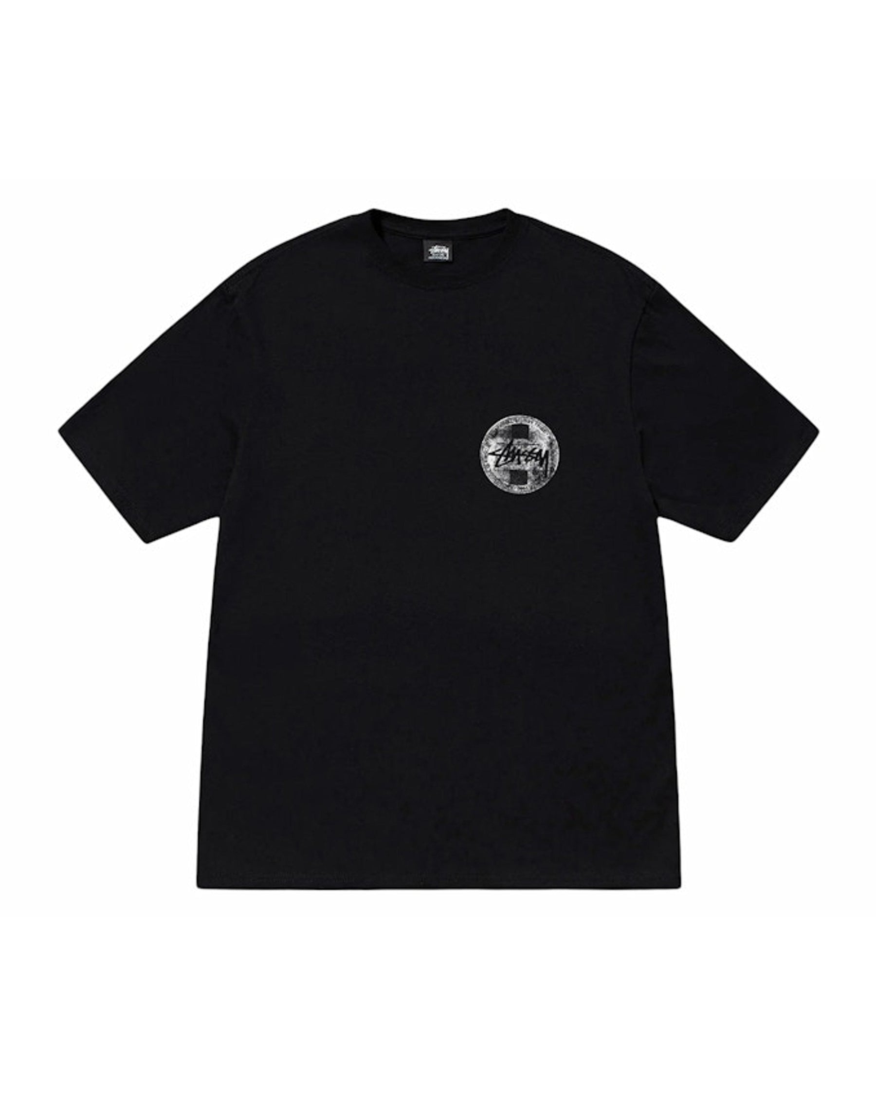 Stussy Dot Stamp Tee Black