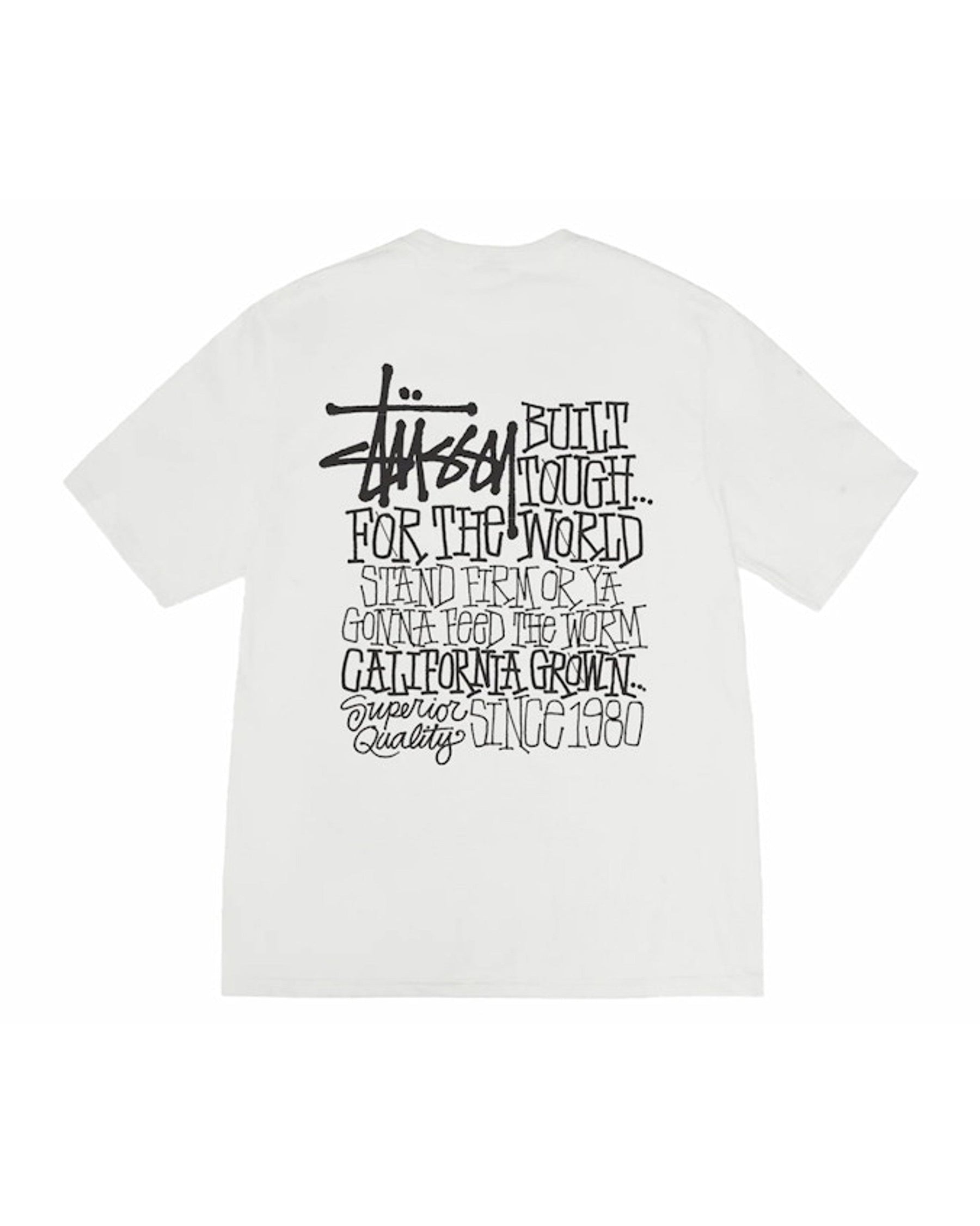 Stussy California Grown Pigment Dyed Tee Natural