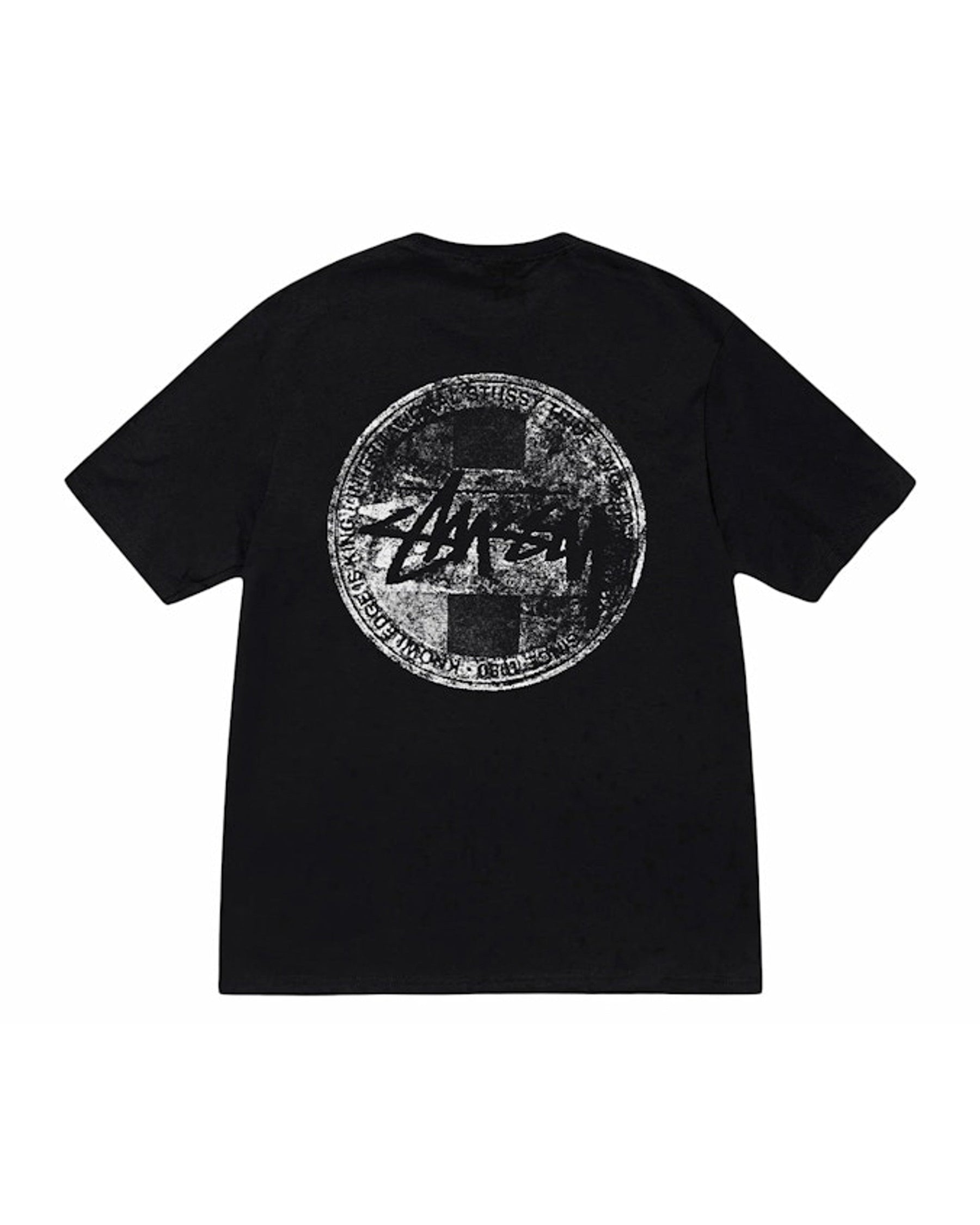 Stussy Dot Stamp Tee Black