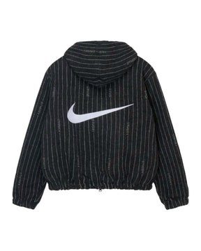 Nike x Stüssy Striped Wool Jacket "Black" - street-bill.dk