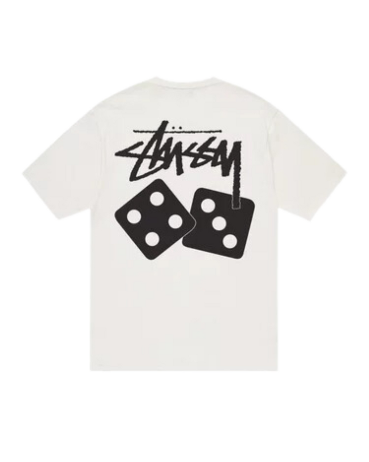 Stüssy Dice Pigment Dyed T-shirt "White"