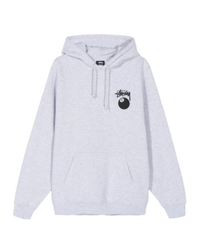 Stüssy 8 Ball Hoodie "Ash heather"
