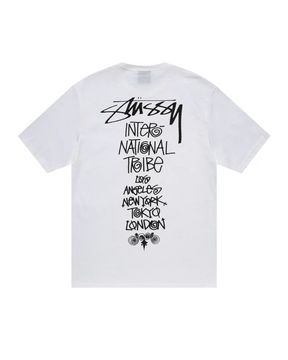 Stüssy Tribe Stack T-shirt "White"