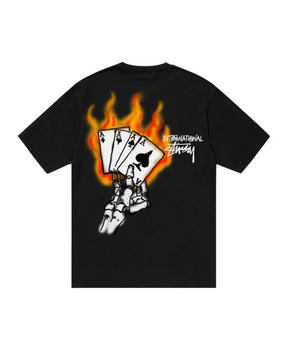 Stüssy Read Em' N' Weep Pigment Dyed T-shirt "Black"