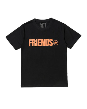 Vlone X Fragment Friends T-shirt "Black/Orange"