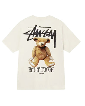 Stussy Built Tough Tee "Putty" - street-bill.dk