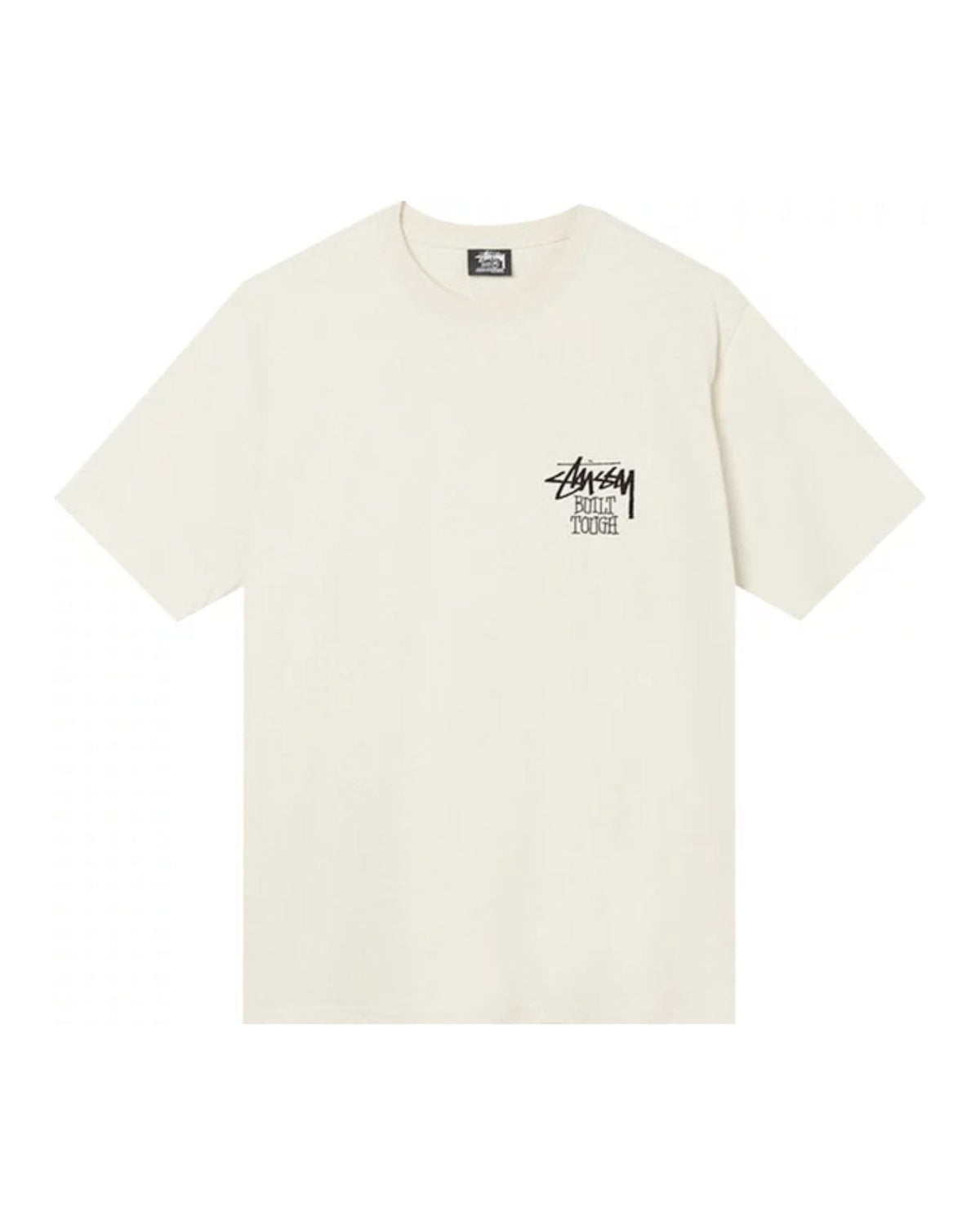 Stussy Built Tough Tee "Putty" - street-bill.dk