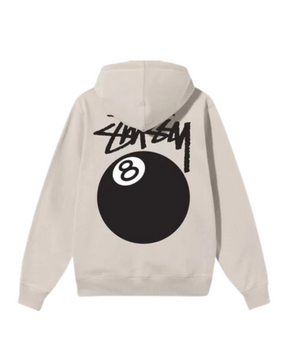 Stüssy 8 Ball Zip Hoodie "Smoke"