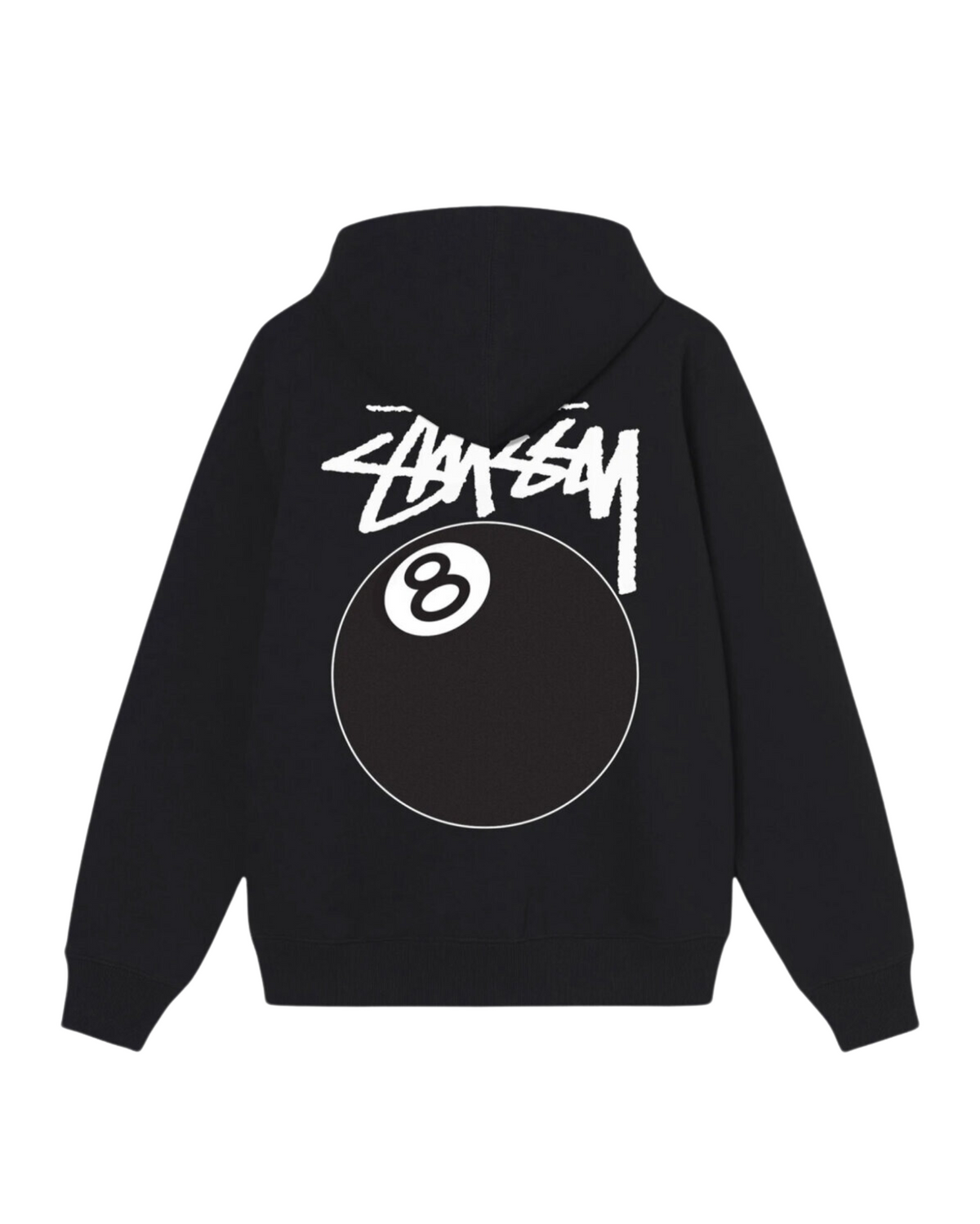 Stüssy 8 Ball Zip Hoodie "Black"