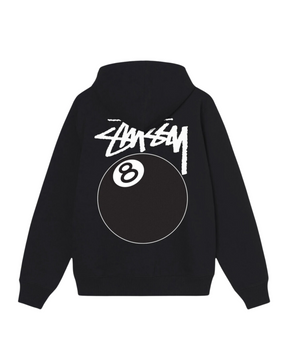 Stüssy 8 Ball Zip Hoodie "Black"
