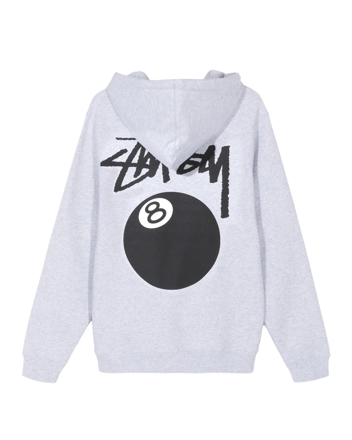 Stüssy 8 Ball Hoodie "Ash heather"