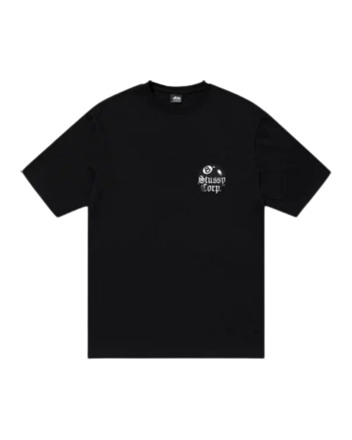 Stüssy 8 Ball Corp. T-shirt "Black"