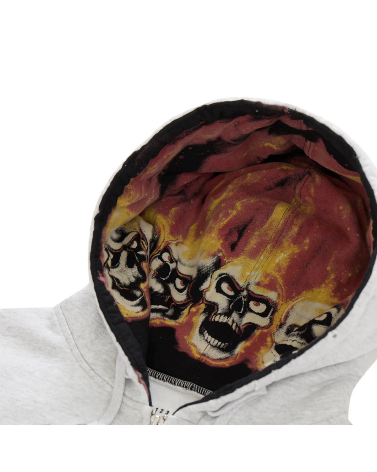 Supreme MM6 Maison Margiela Zip Up Hooded Sweatshirt "Ash Grey"